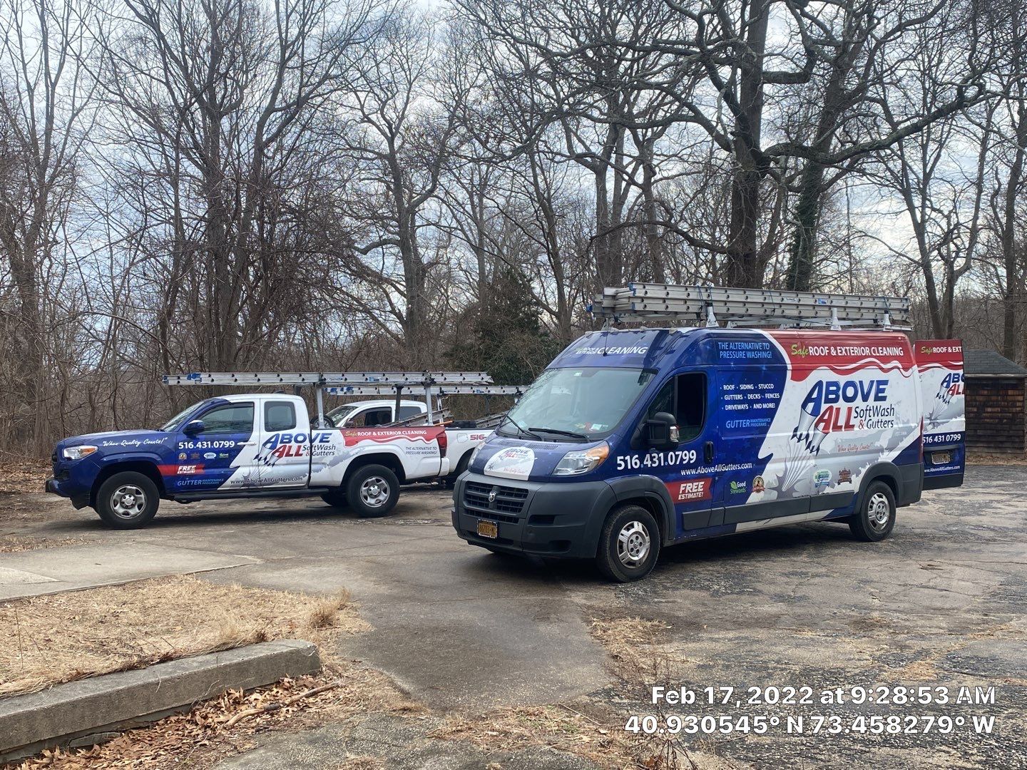 Caumsett Mansion by Above All Gutters 