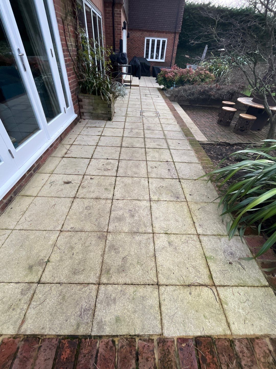 Roof - Driveway - Patio Clean using 18inch Whirlaway FSC by Ges Exterior Cleaning ltd
