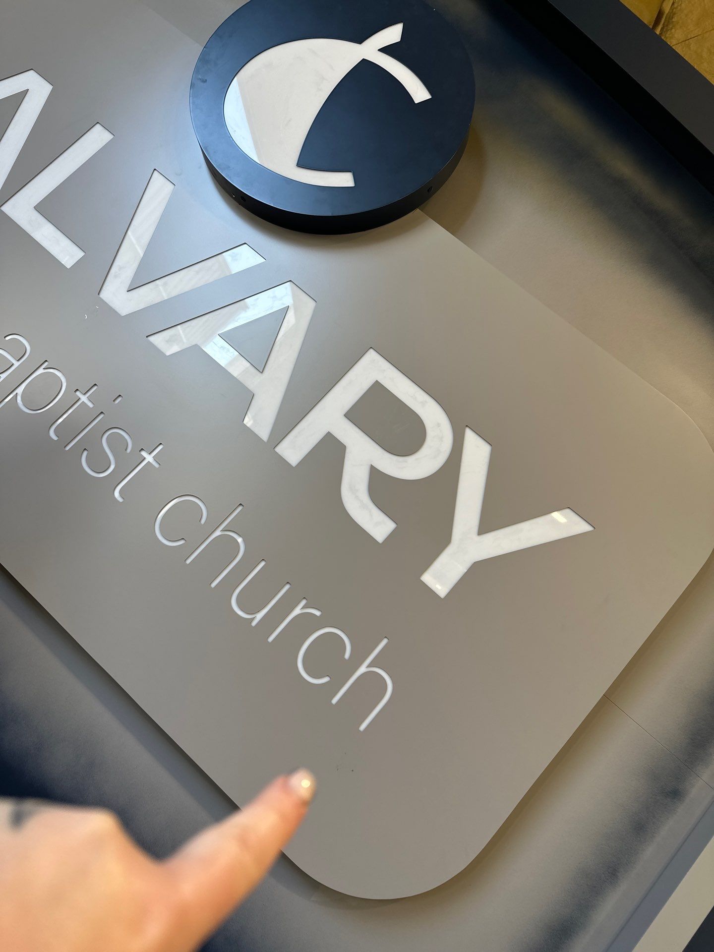 Calvary Baptist Monument by SignCrafters