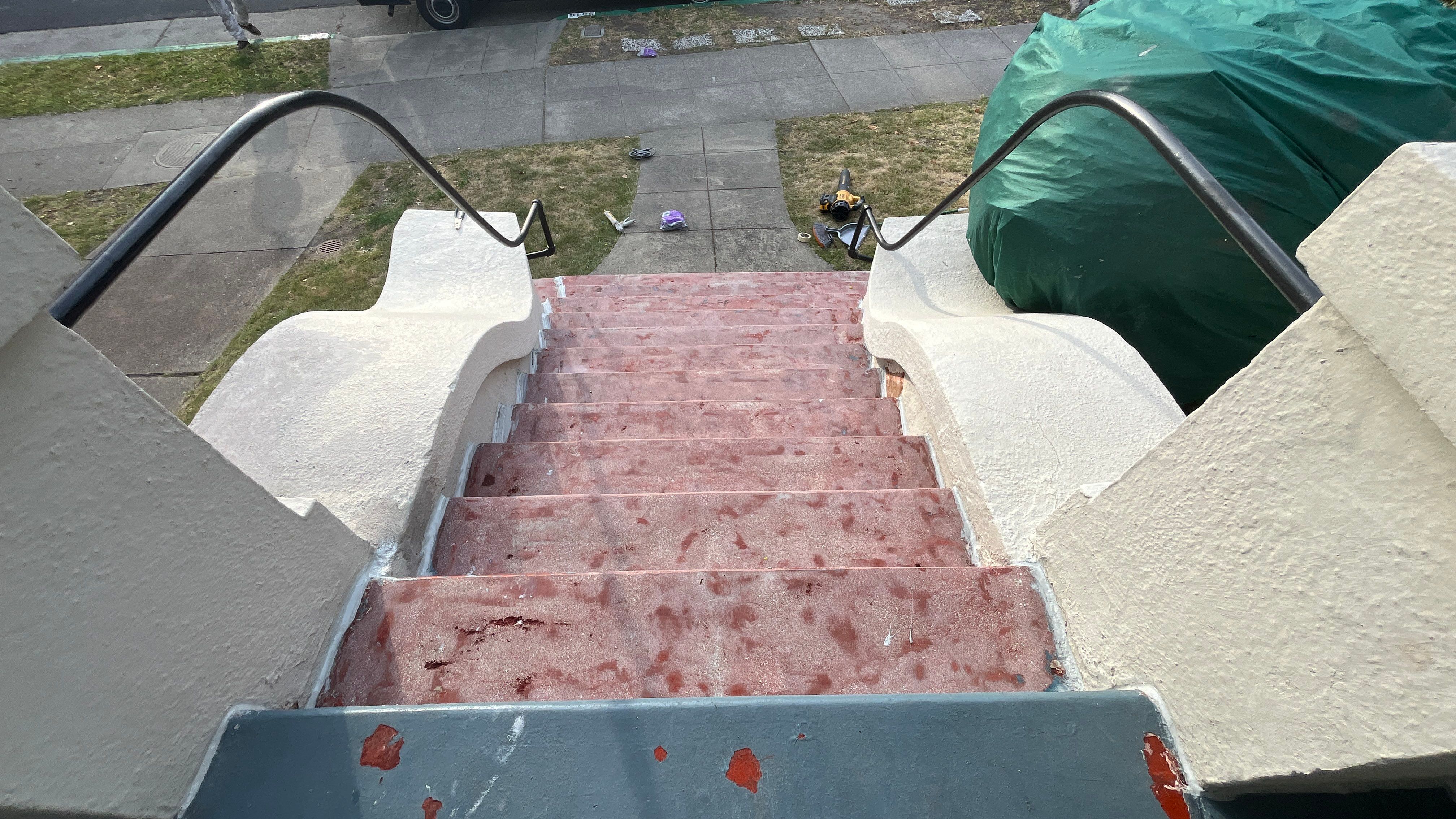 deck and patio restoration by Herrera’s Bay Area Painting inc.