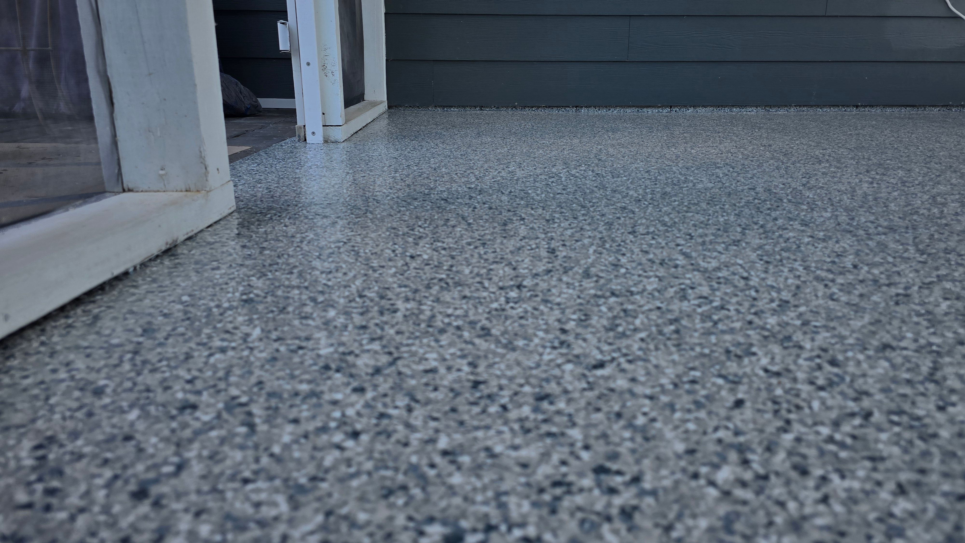 Two Porches Completed Using Tidal Wave & Creekbed by Elite Floor Solutions