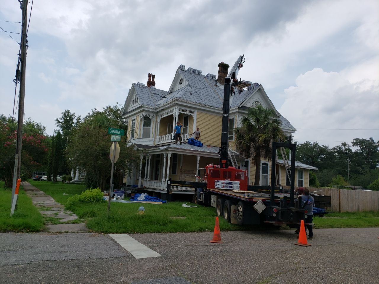 Residential Roofing Installation using Roof Replacement by American Roofing & Construction LLC