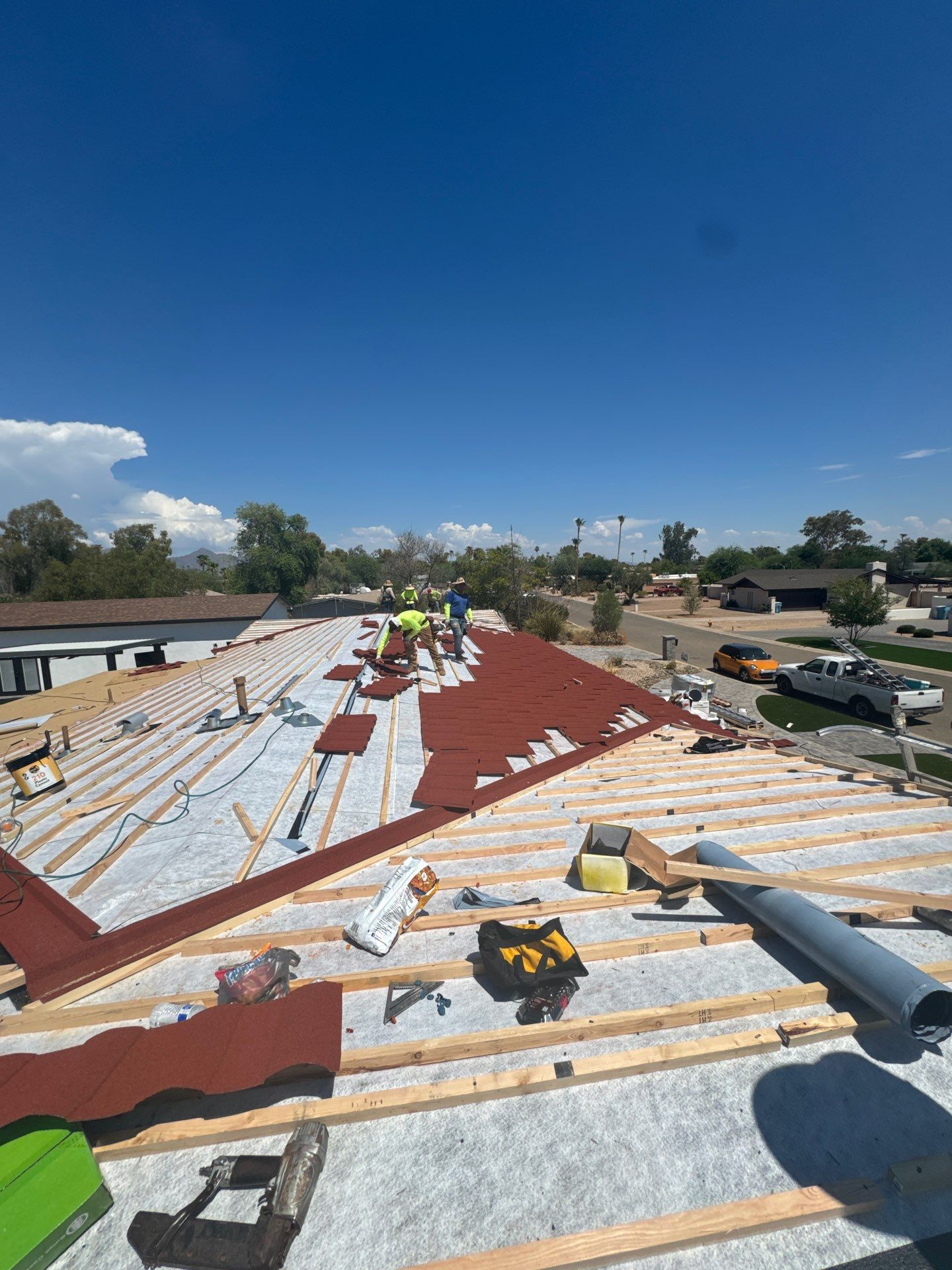 Terracotta Stone Coated Steel by Reimagine Roofing
