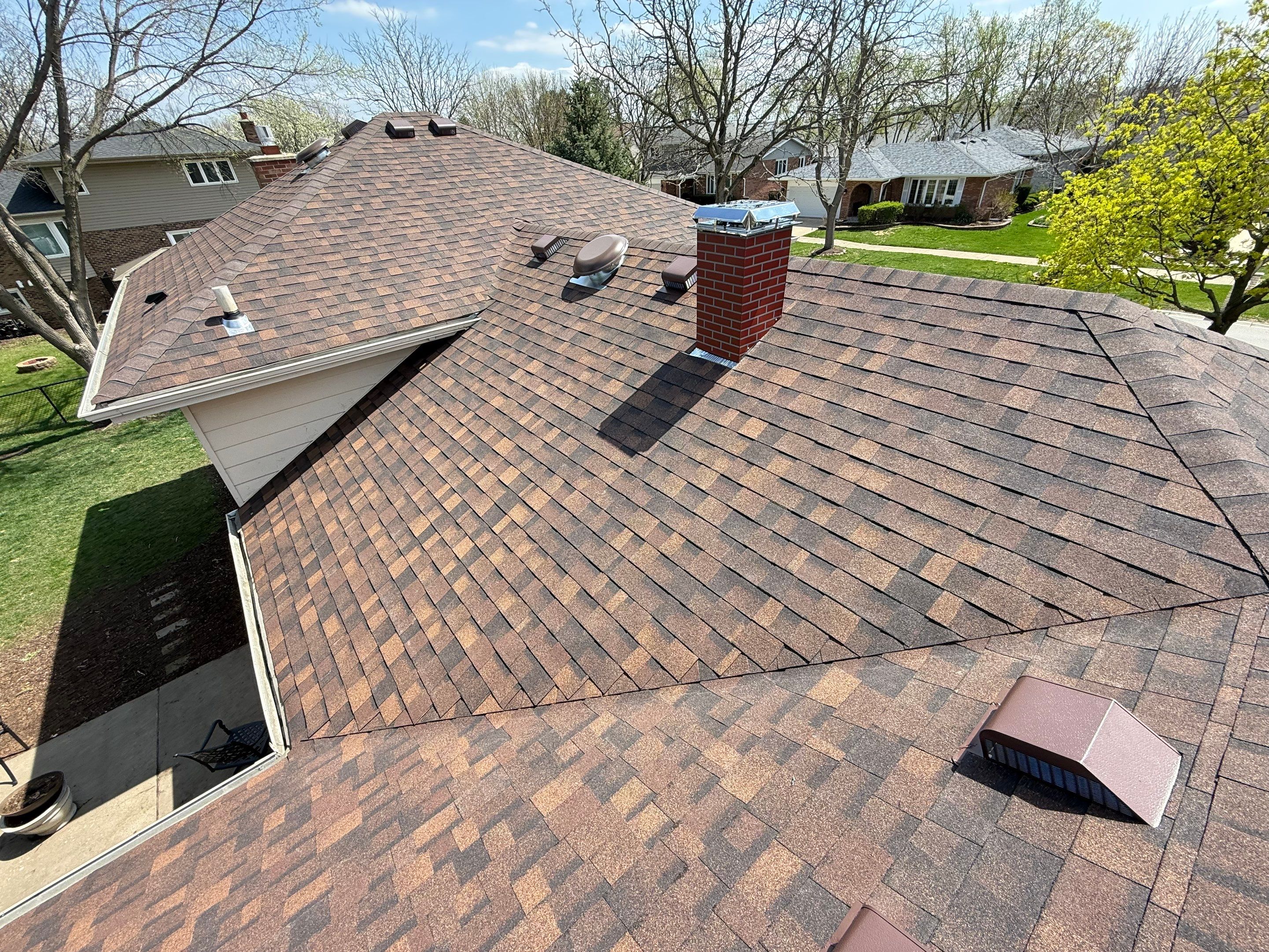 Roof replacement by Optimal Home Improvement 