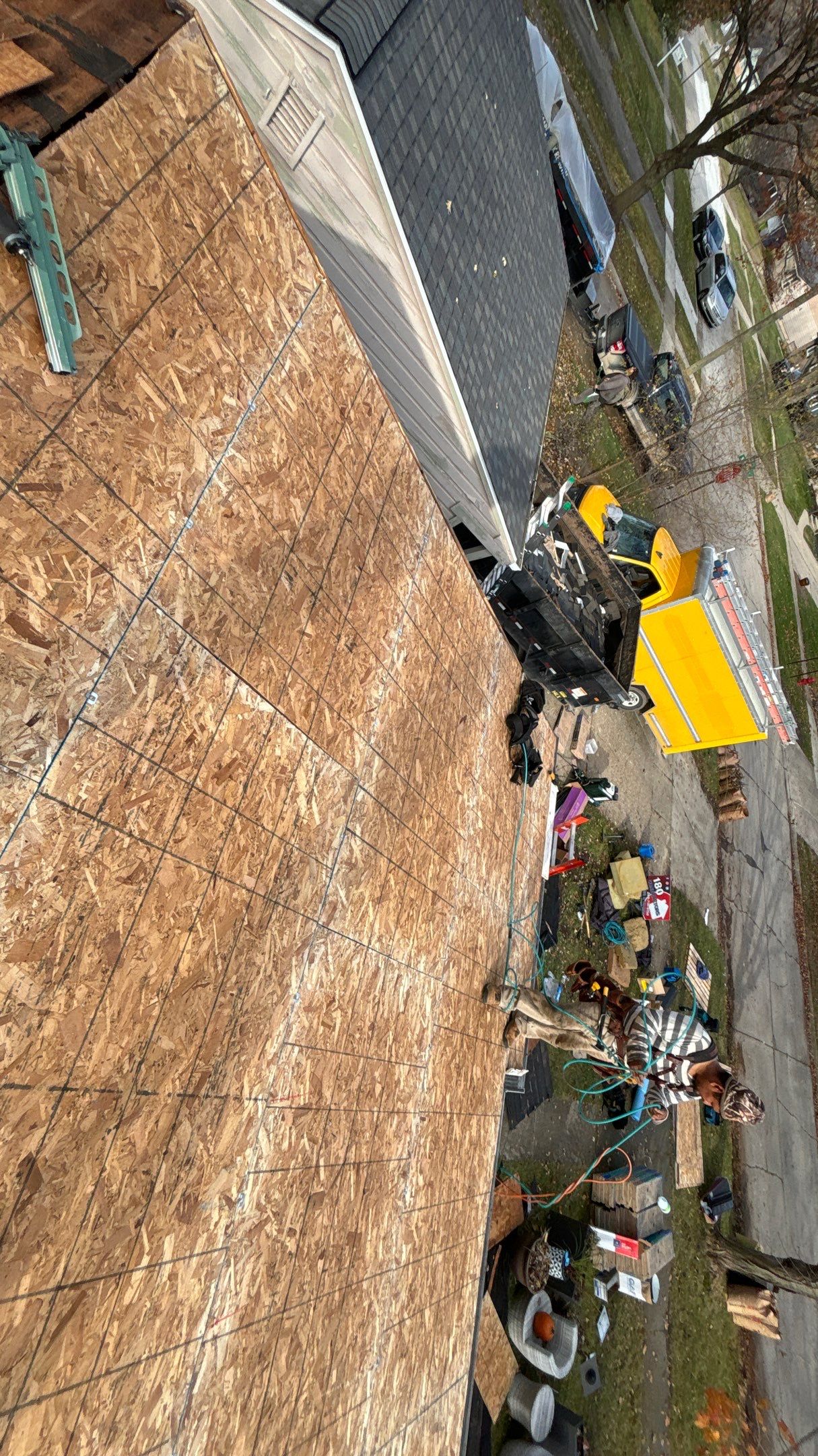 Roof Replacement using CertainTeed Landmark Driftwood by 180 Contractors