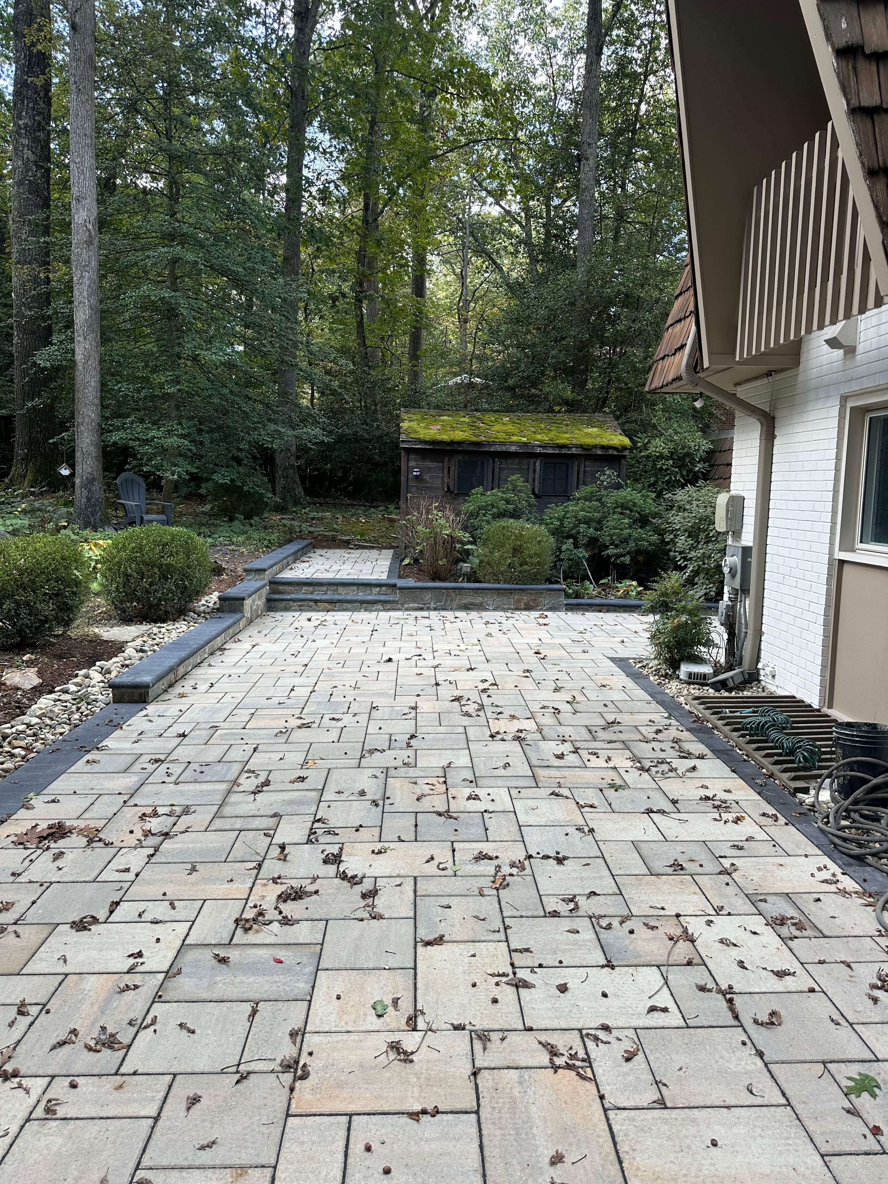 Custom Paver Patio in Reston, VA by Sunburst Construction Inc