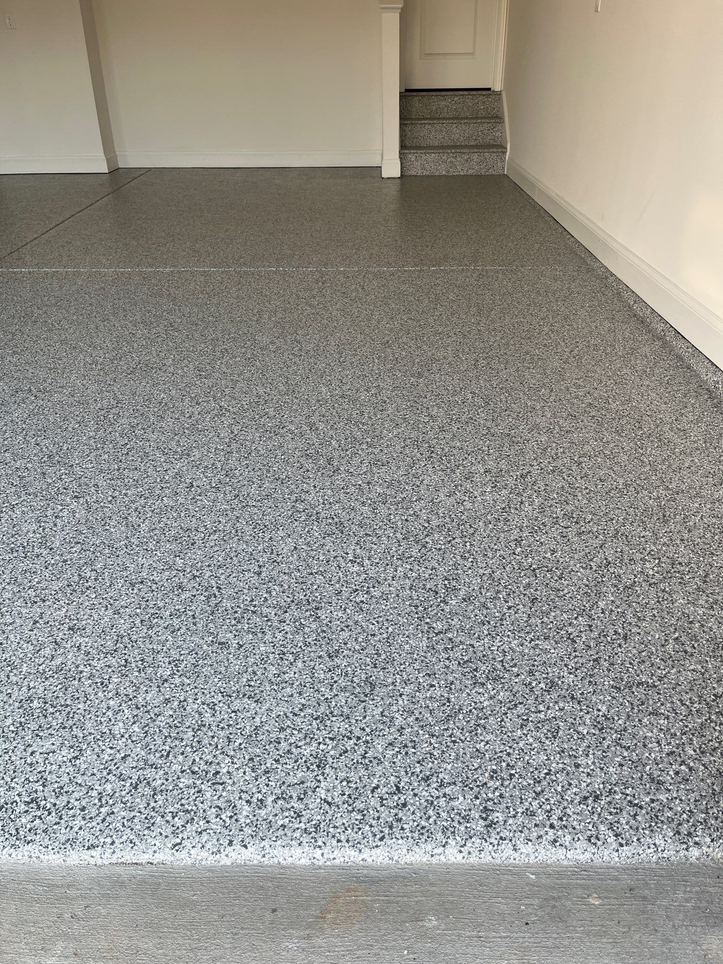 Garage Floor Coating using Gravel by My Garage Floor Guys