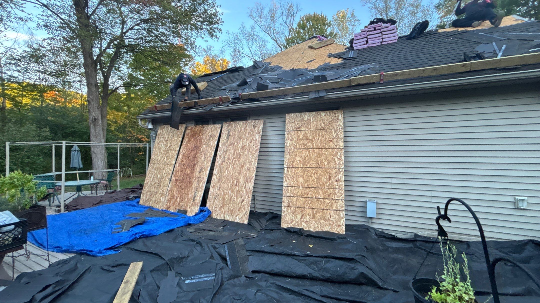 Roof Replacement using Owens Corning Driftwood by 180 Contractors