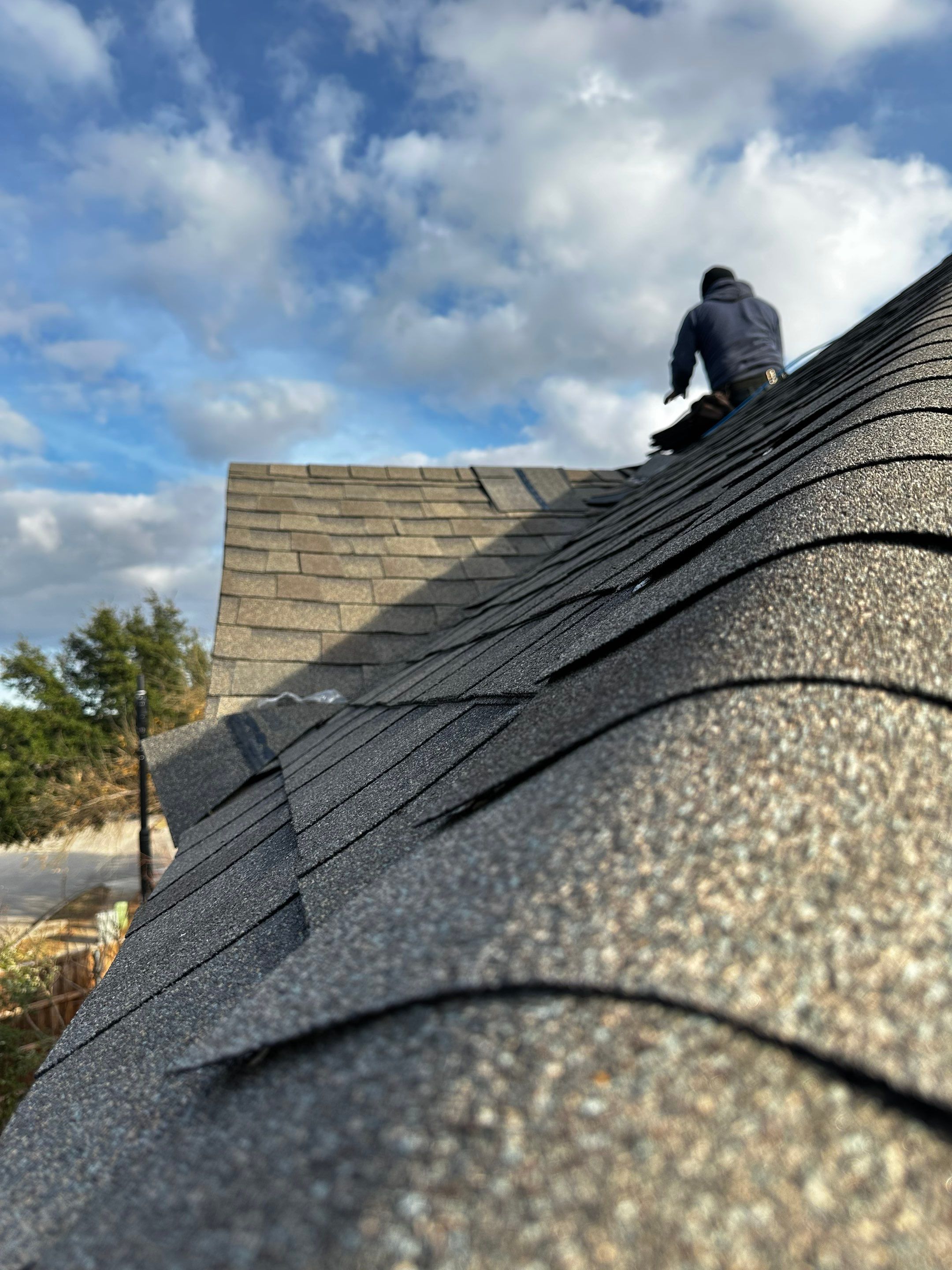 Residential Roof Replacement using ATLAS PINNACLE IR - Weathered Wood by Elite Roofing LLC