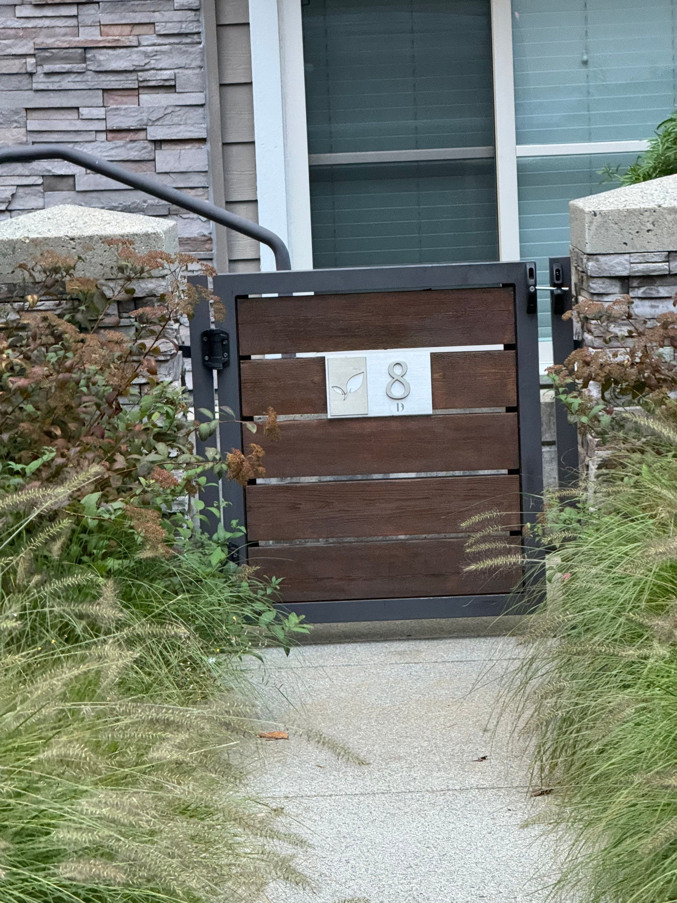 Gate Staining Project by YVR Construction Group