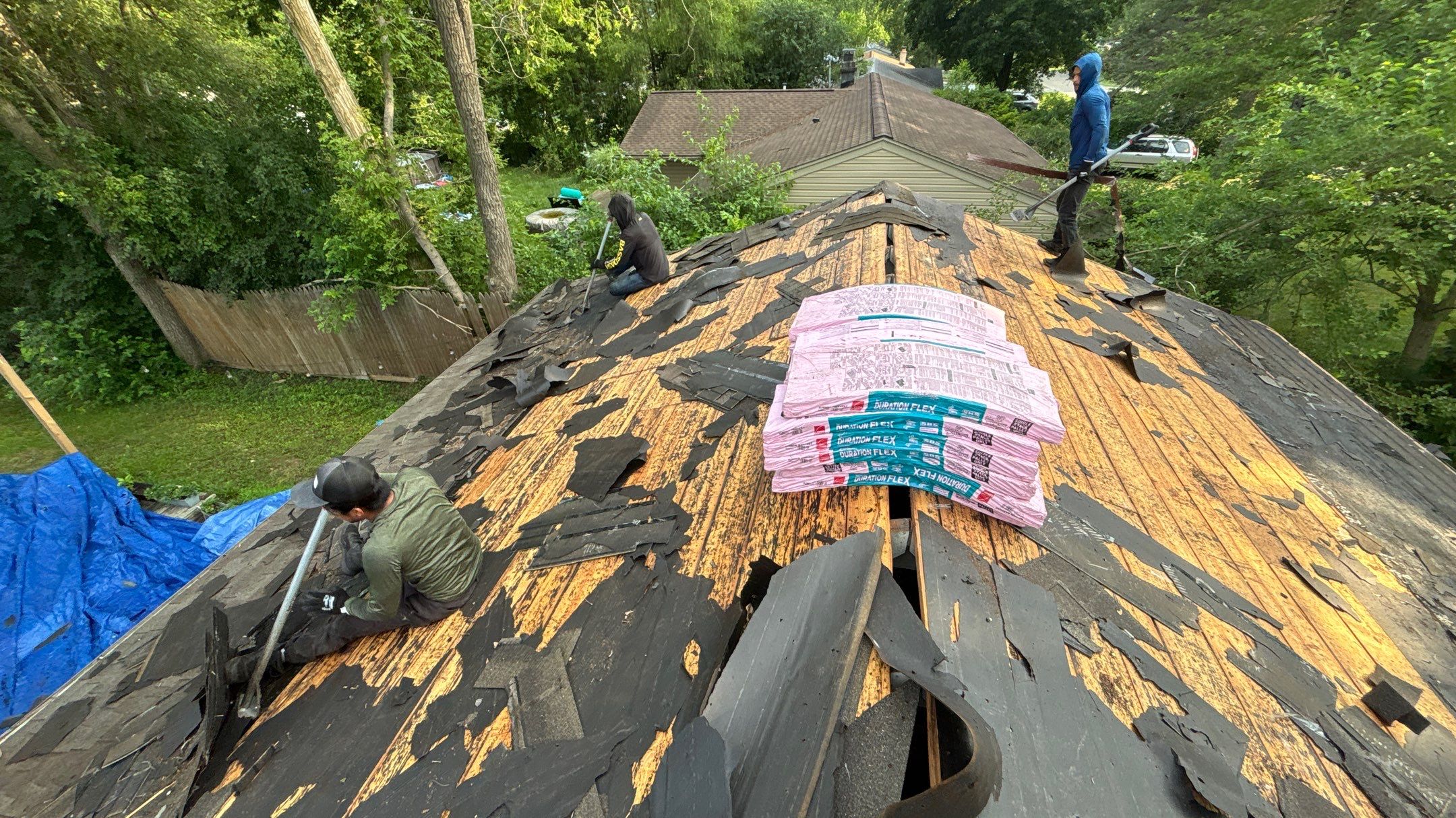 Roof Replacement using Owens Corning Summer Harvest by 180 Contractors