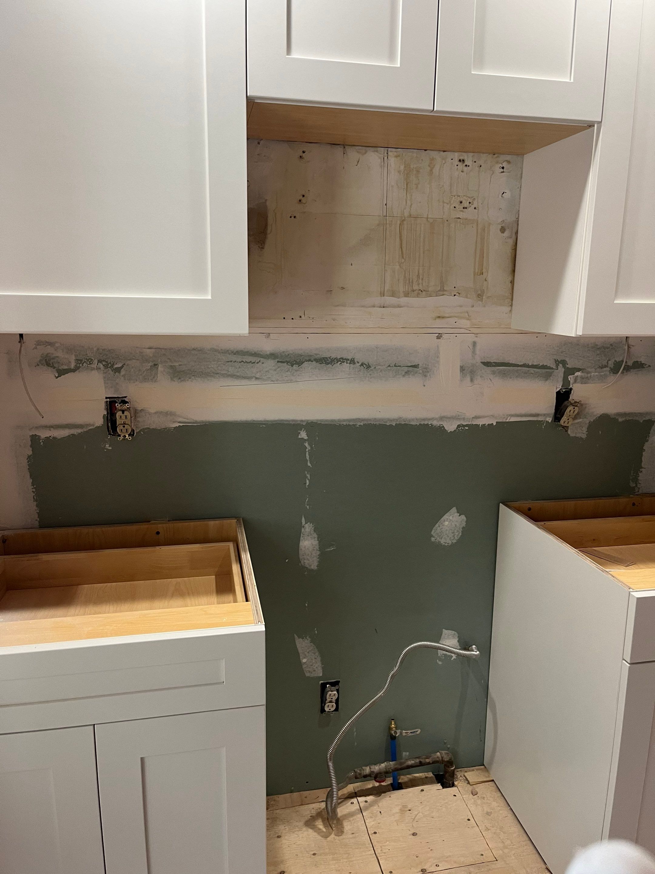 Kitchen Remodel using St. Martin Cabinetry by Custom Design Carpentry Inc