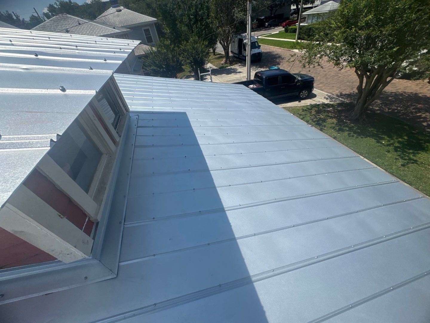 Orlando Residential Metal Roof Replacement and Wood Substrate Repair by Tip Top Roofing Co., Inc.