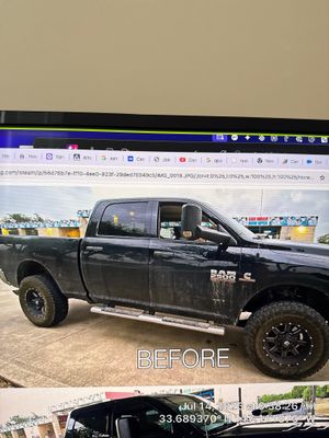 Exterior Detailing and Surface Cleaning for Ram 2500 Truck