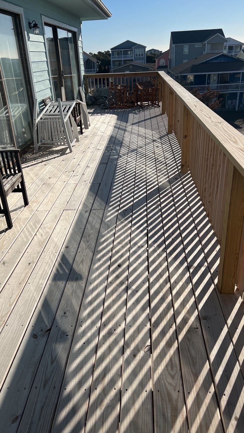 Weathered Deck using Wood Sealant by DuraSeal