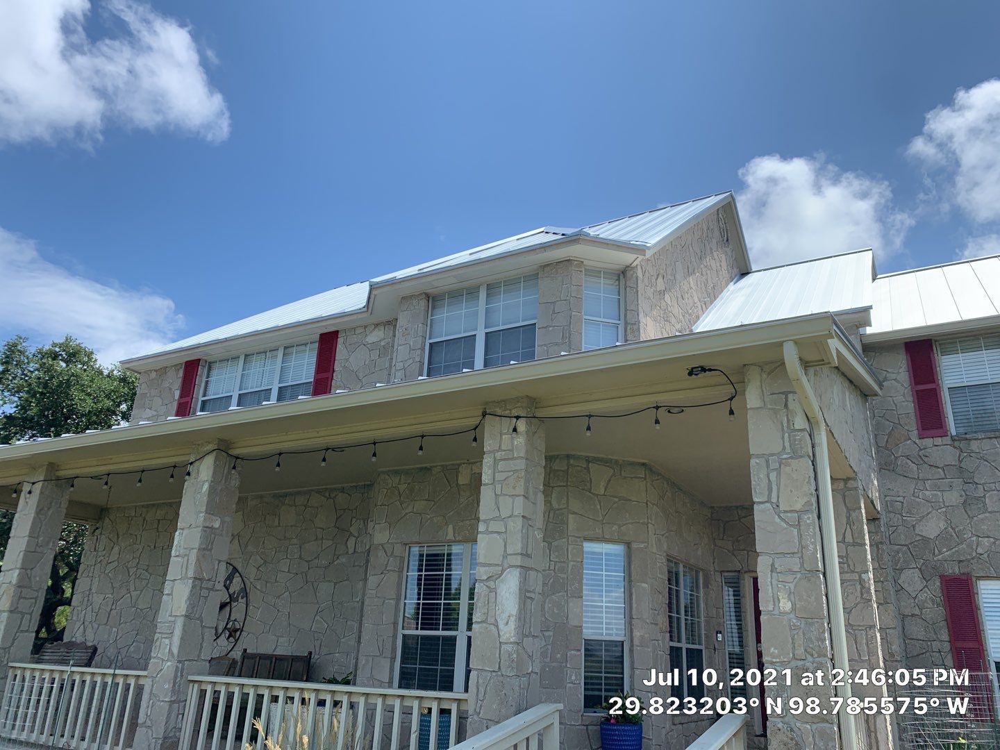Residential Metal Roof Installation using McElroy Metal by Premier Roofing and Contracting