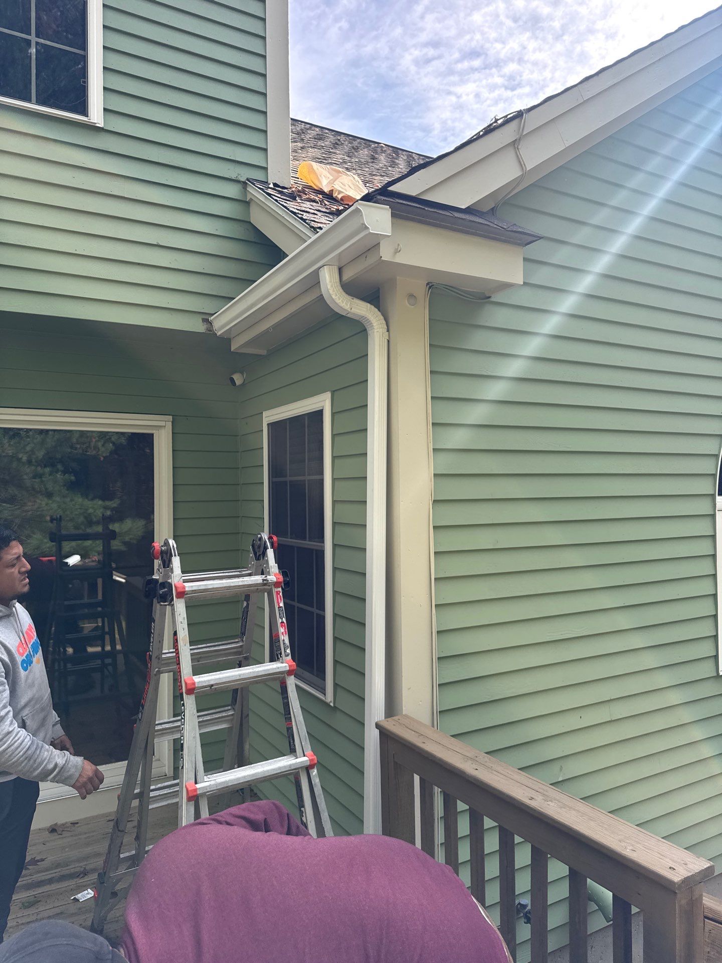 Pipe Boot Leak Repair & Gutter Replacement | Littleton, MA by Mighty Dog Roofing of Greater Middlesex County