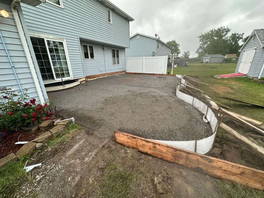 Stamped Concrete by Ivy Lea Construction