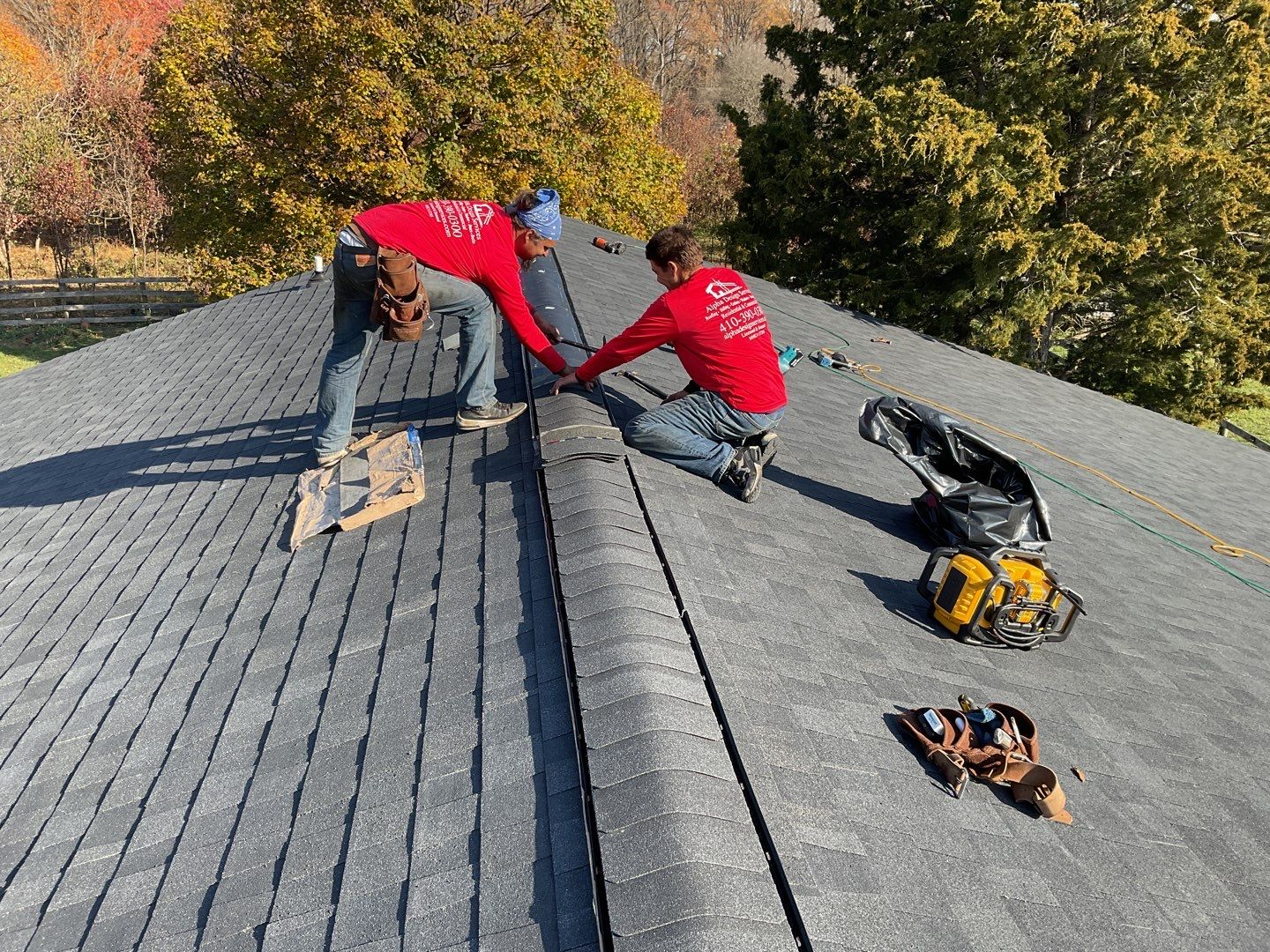Residential Roofing Installation using CertainTeed Shingles by Alpha Design Services