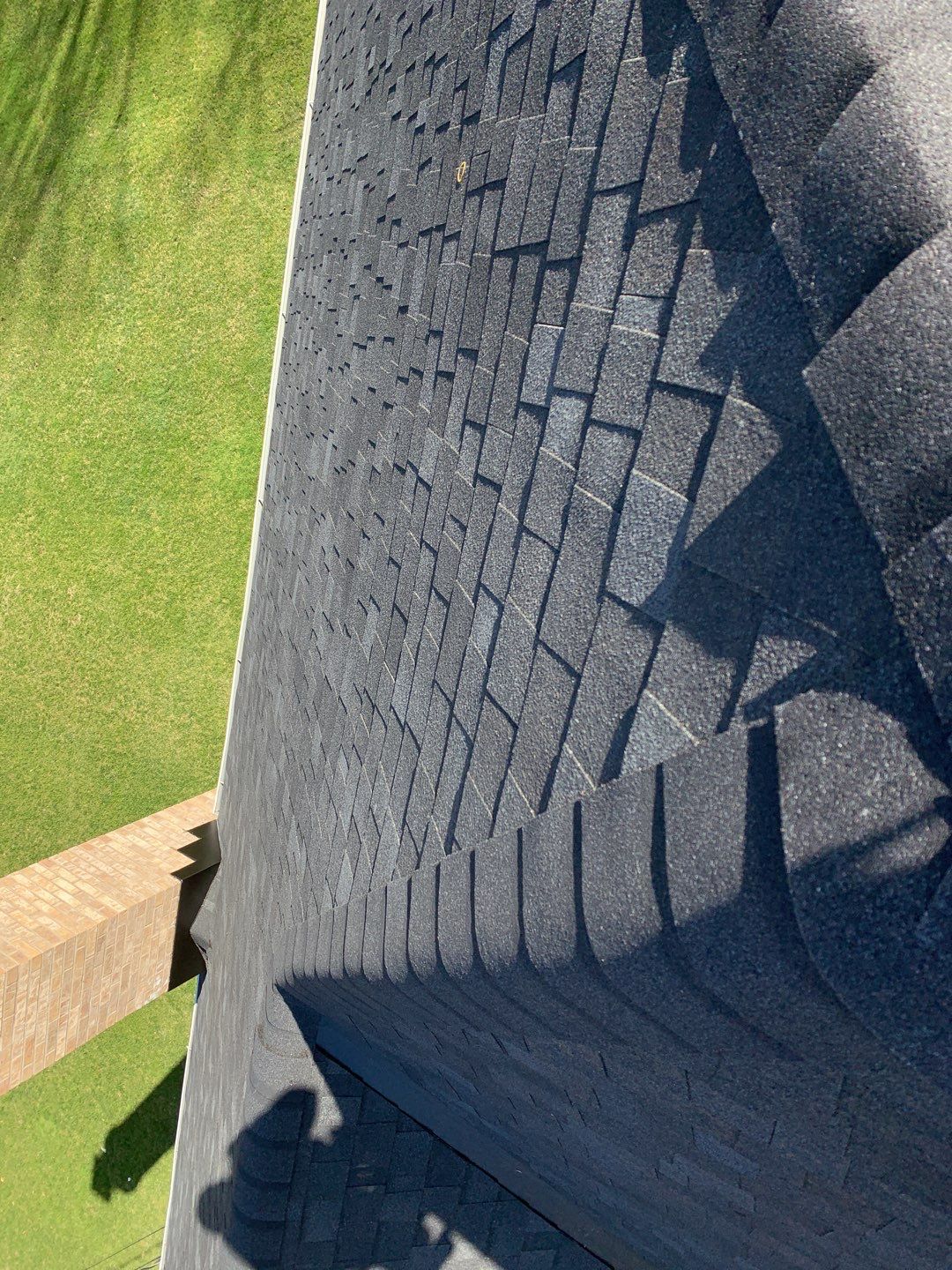 Residential Roofing Installation using Owens Corning TruDefinition Onyx Black by A Plus Exterior