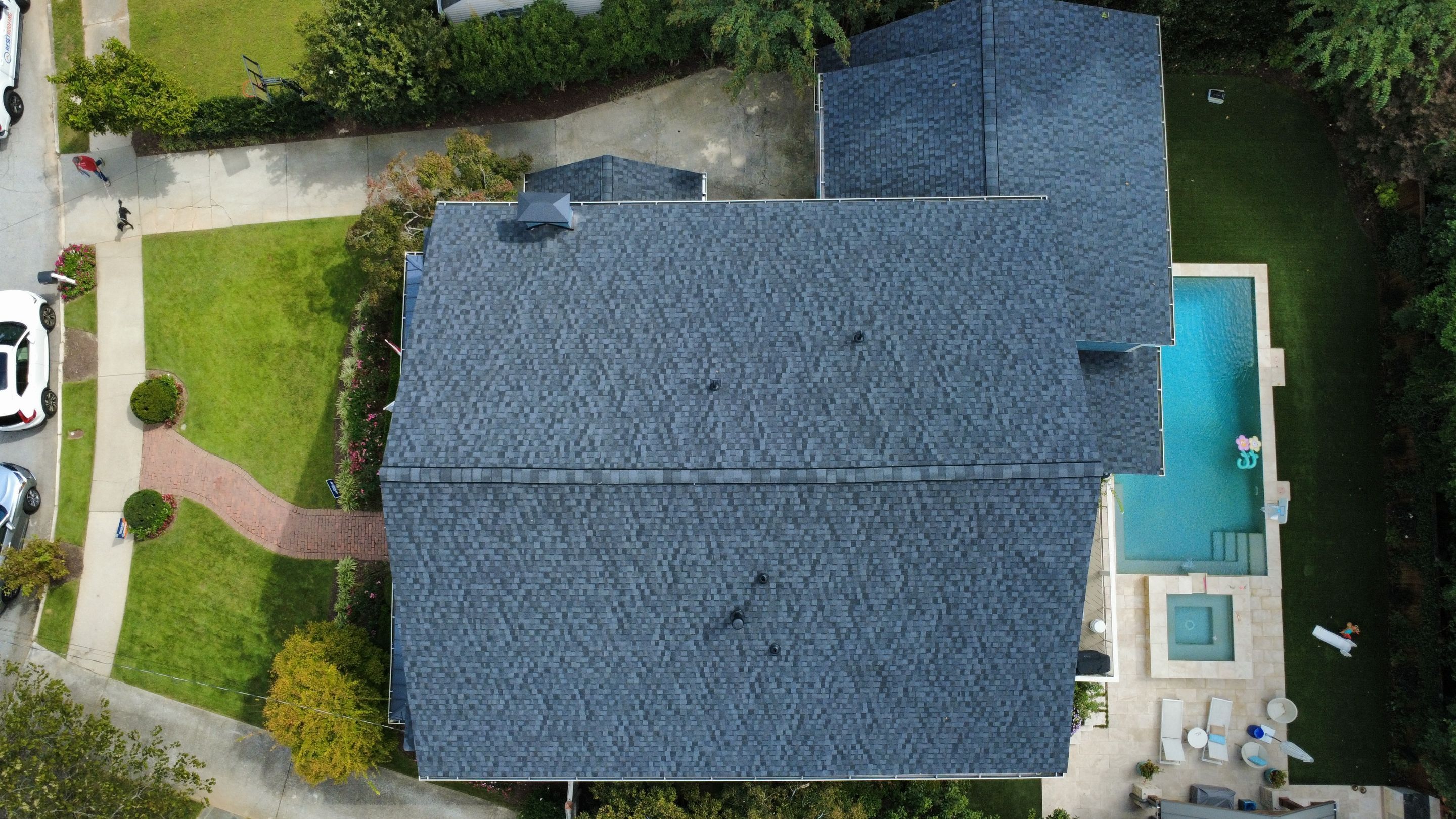 Atlanta, GA Roof Replacement CertainTeed Landmark Pro Moire Black by Reset Roofing