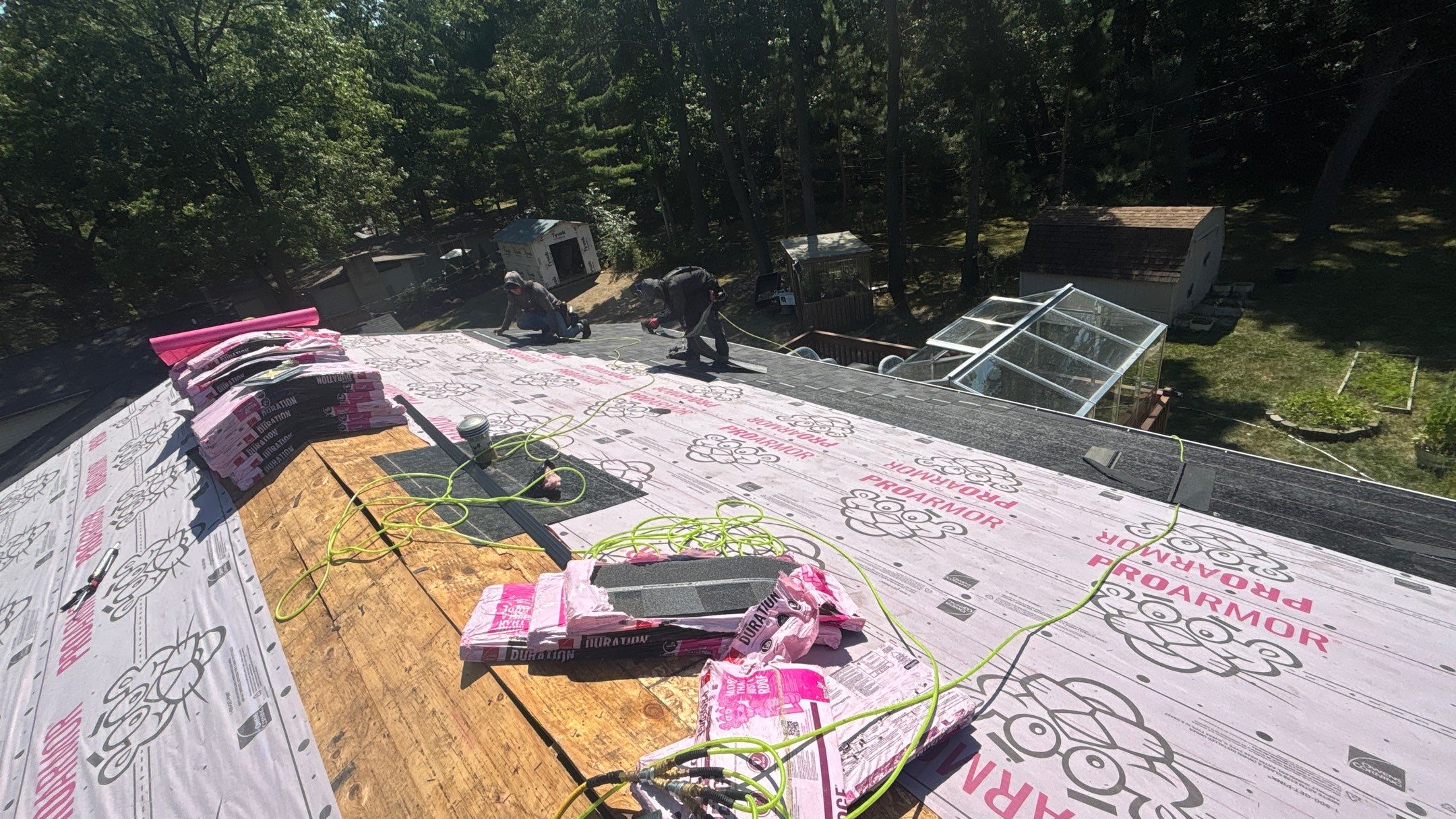 Roof Replacement using Owens Corning Williamsburg Grey by 180 Contractors