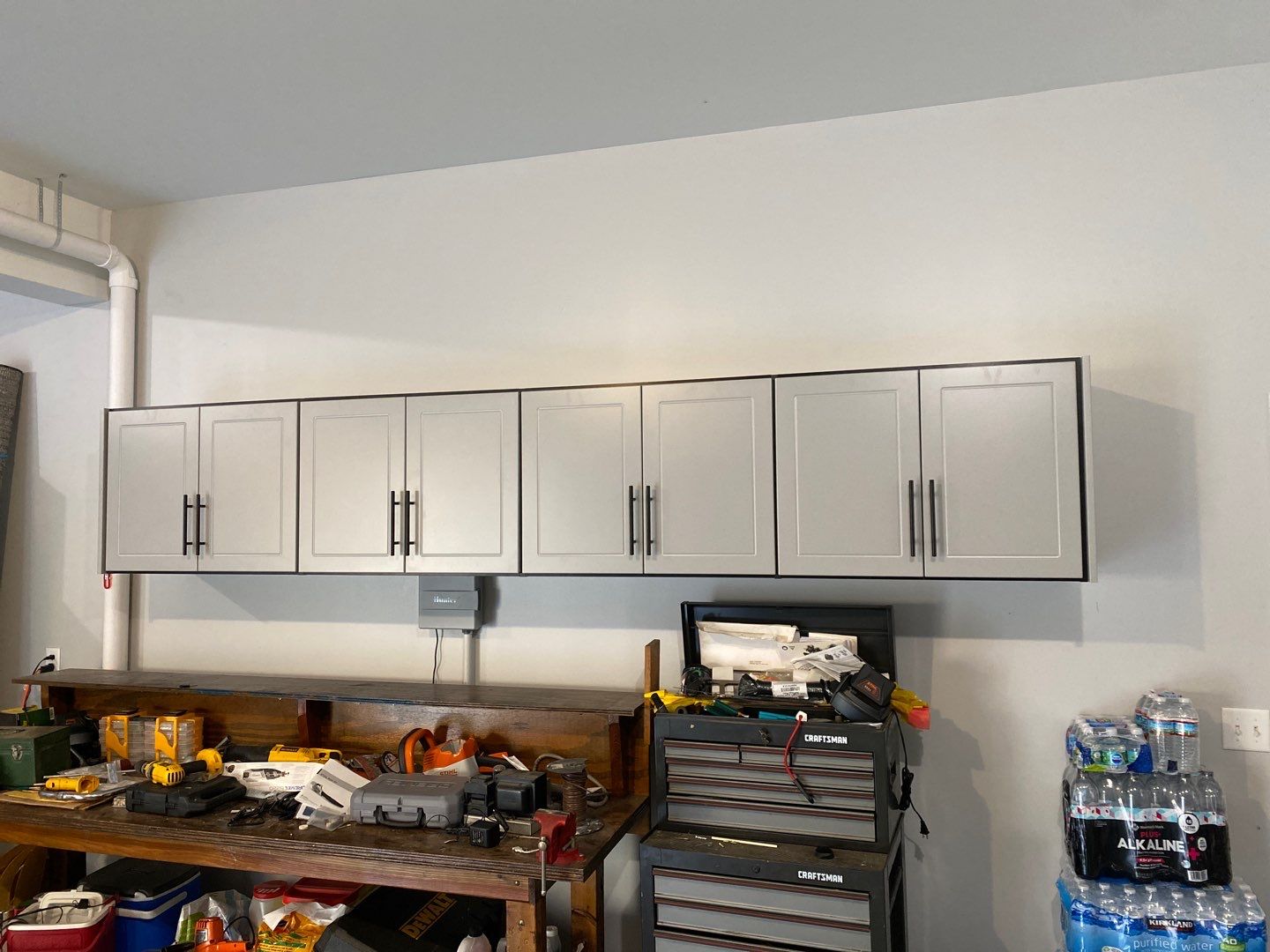 Don G. adds storage to his garage! by Banner Garage
