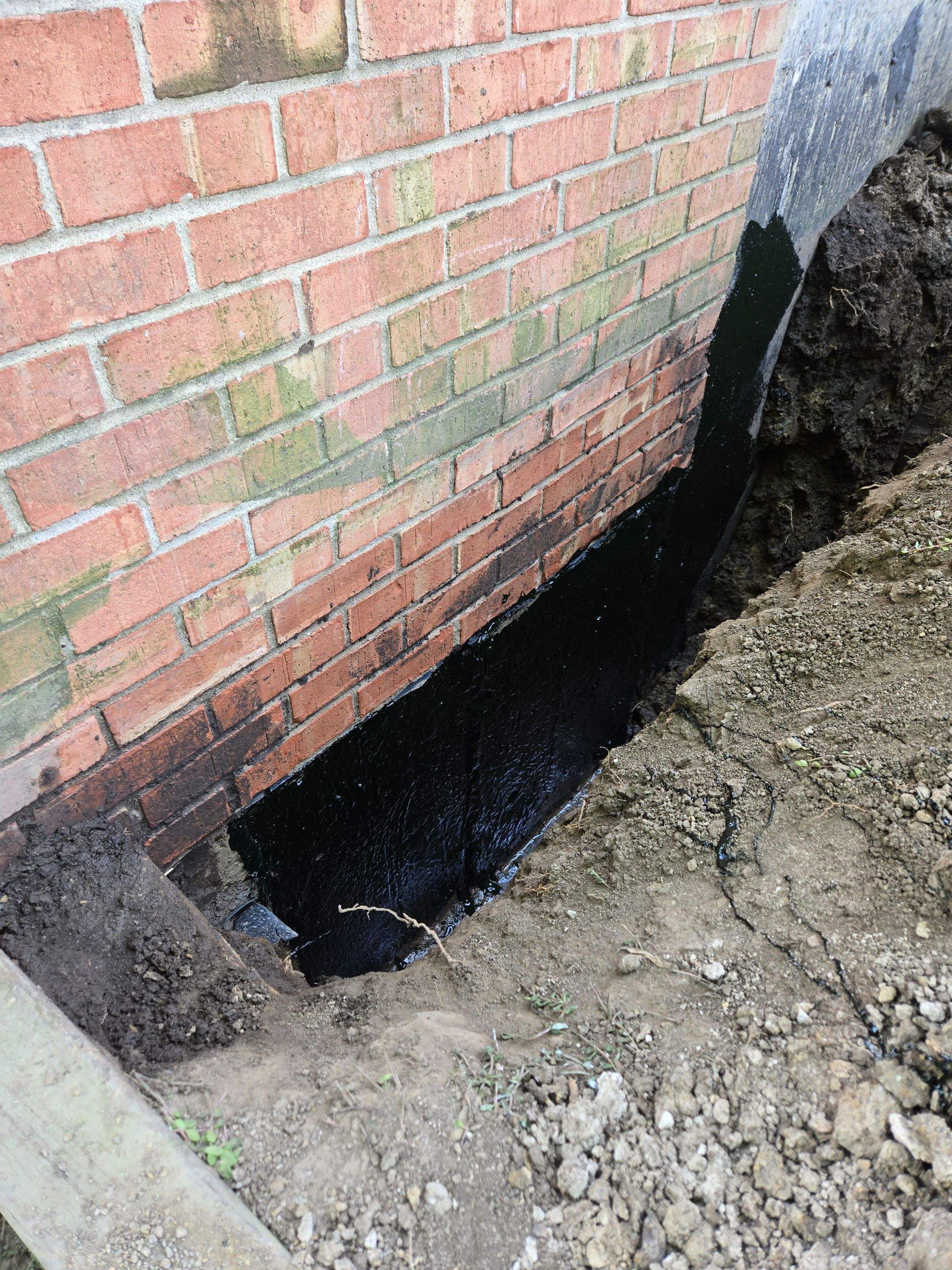 Complete Exterior Waterproofing Defense System by Allied Water Services