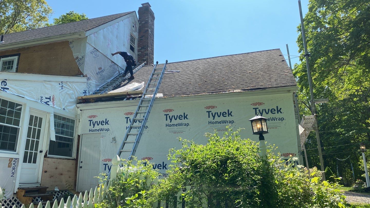 Siding Installation using certainteed monogram 4" double 4 by A Plus Exterior