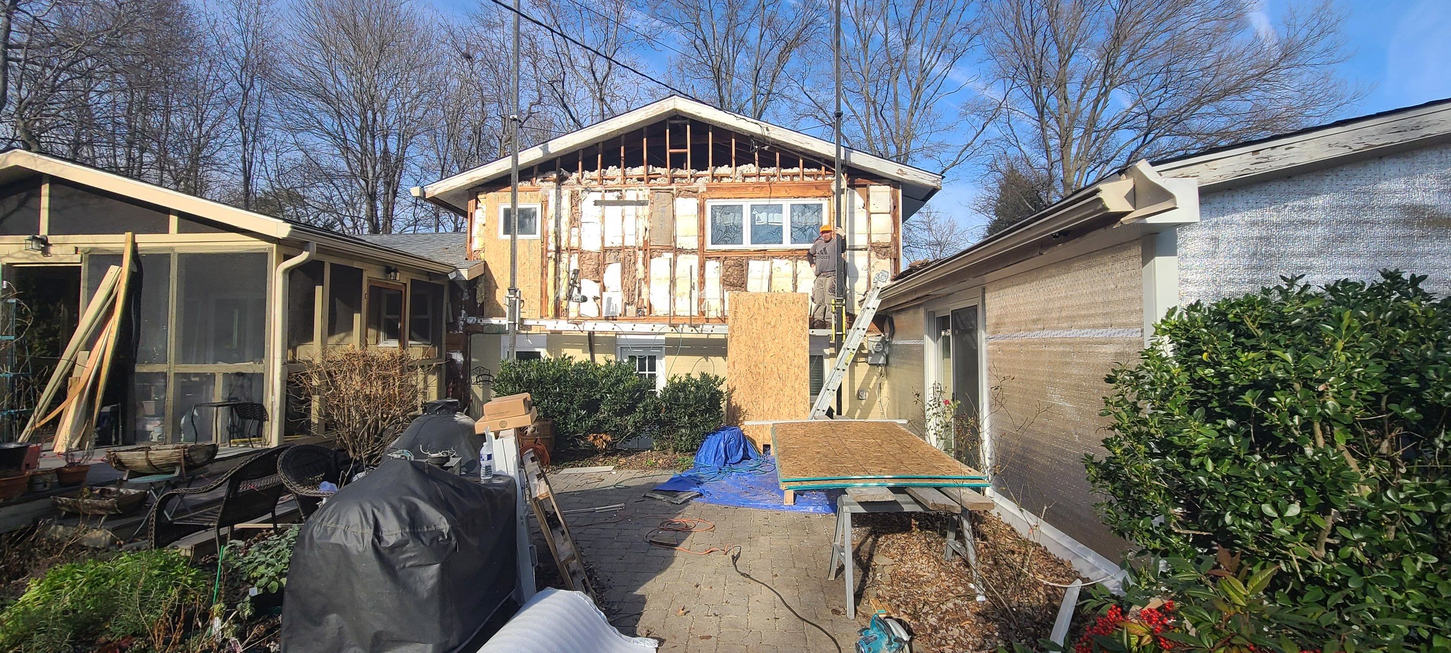 Siding Installation using James Hardie Siding by Window Depot of Annapolis