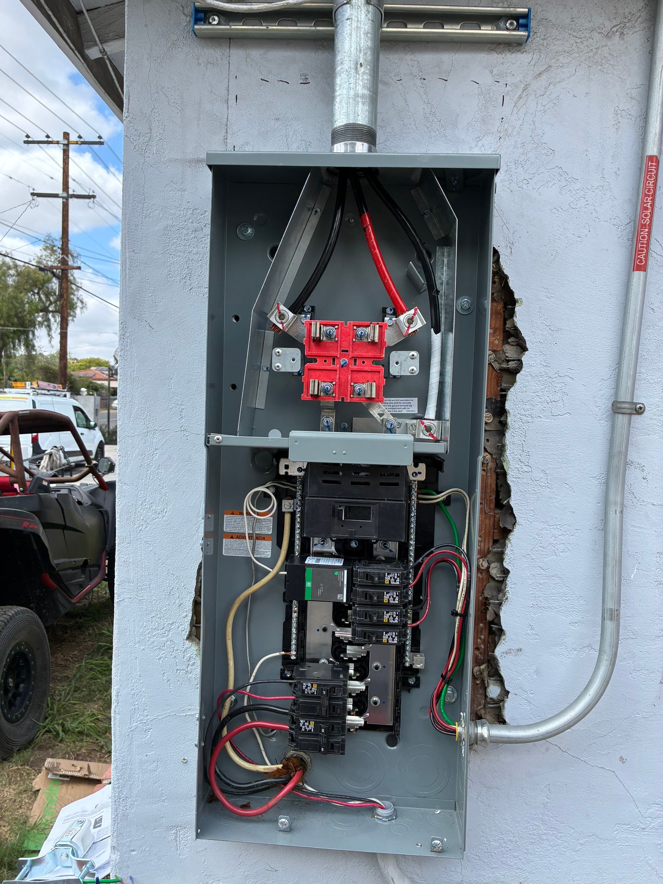 200 Amp Main Panel Upgrade and Subpanel Installation in Spring Valley by Andre Electric