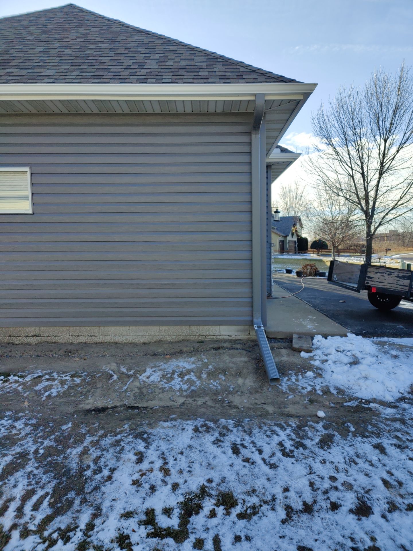 5" Gutters in Sartell by Next Level Seamless Gutters / Exteriors Inc.
