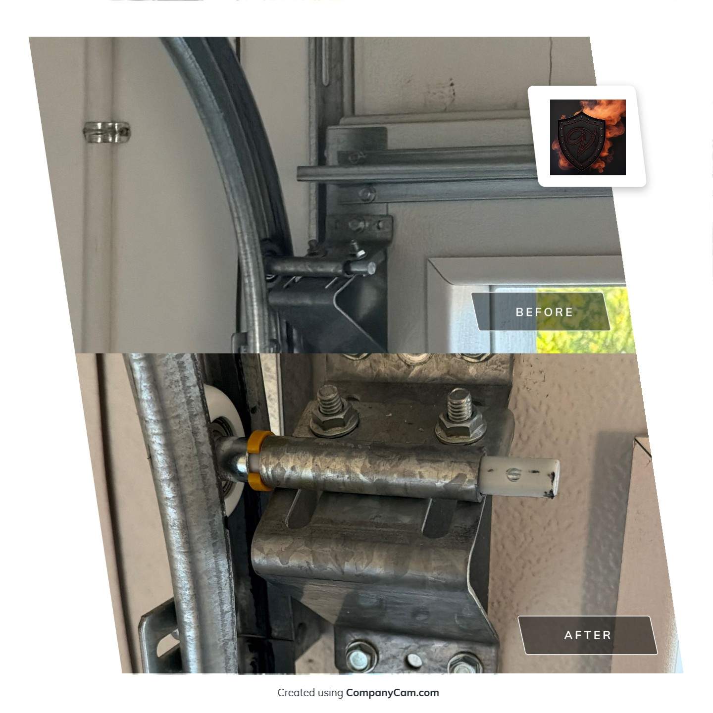 Torsion Spring Replacement and Hardware Upgrade in Pleasanton by Valiant Garage Door