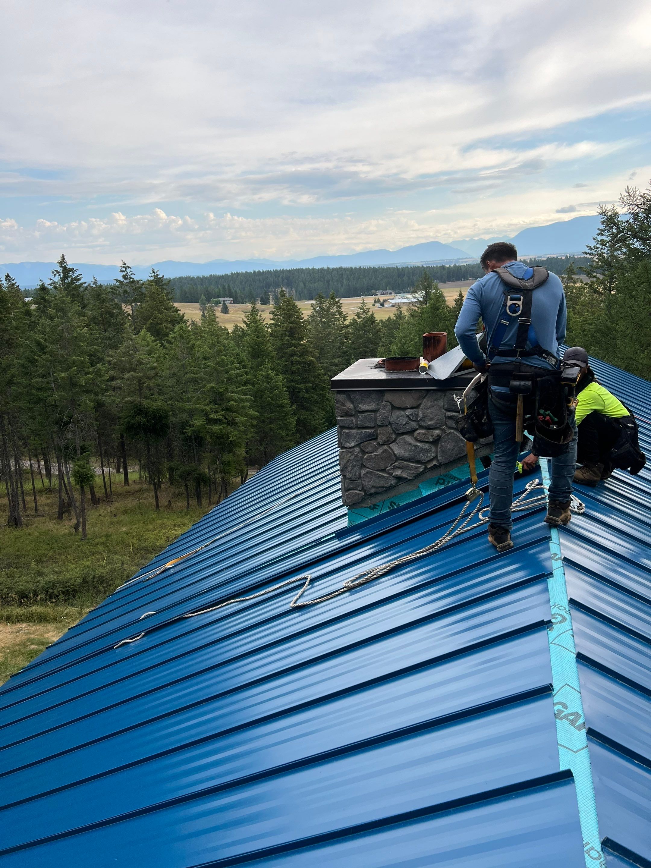 Snap Lock Standing Seam Metal  by Montana Roofing Solutions