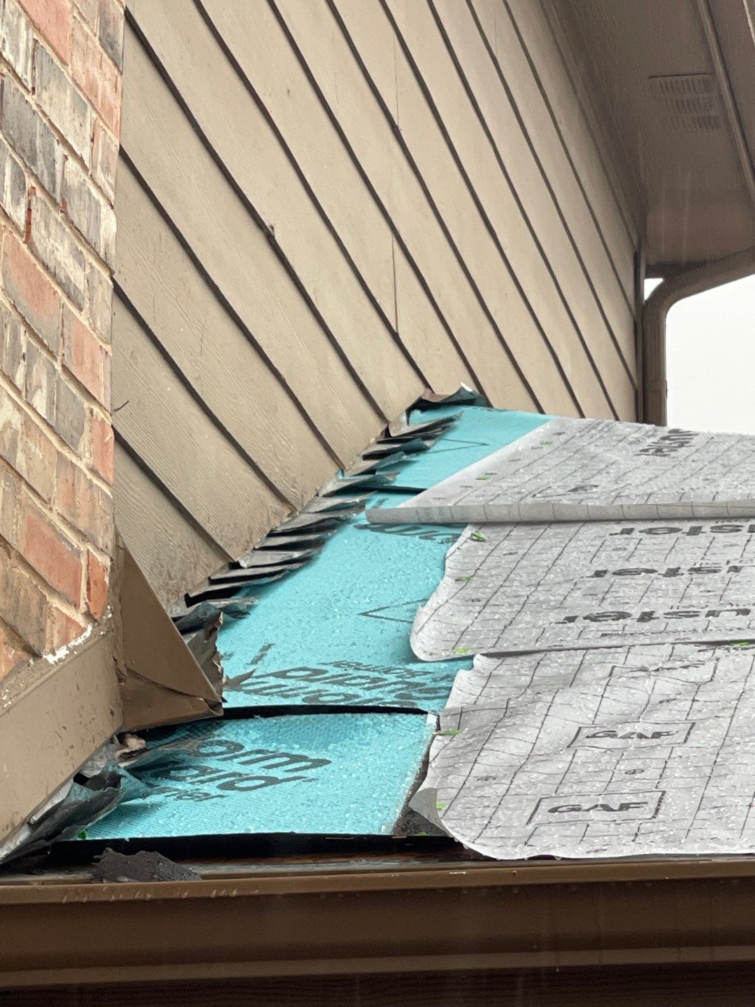 Storm Roof Damage Replacement in Frisco by First United Roofing & Construction