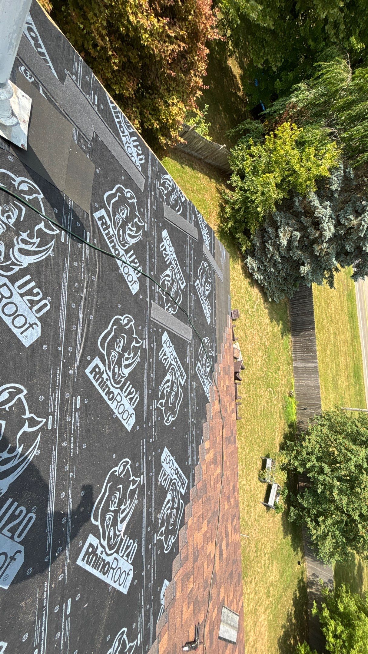 Roof Replacement using Owens Corning Brownwood by 180 Contractors