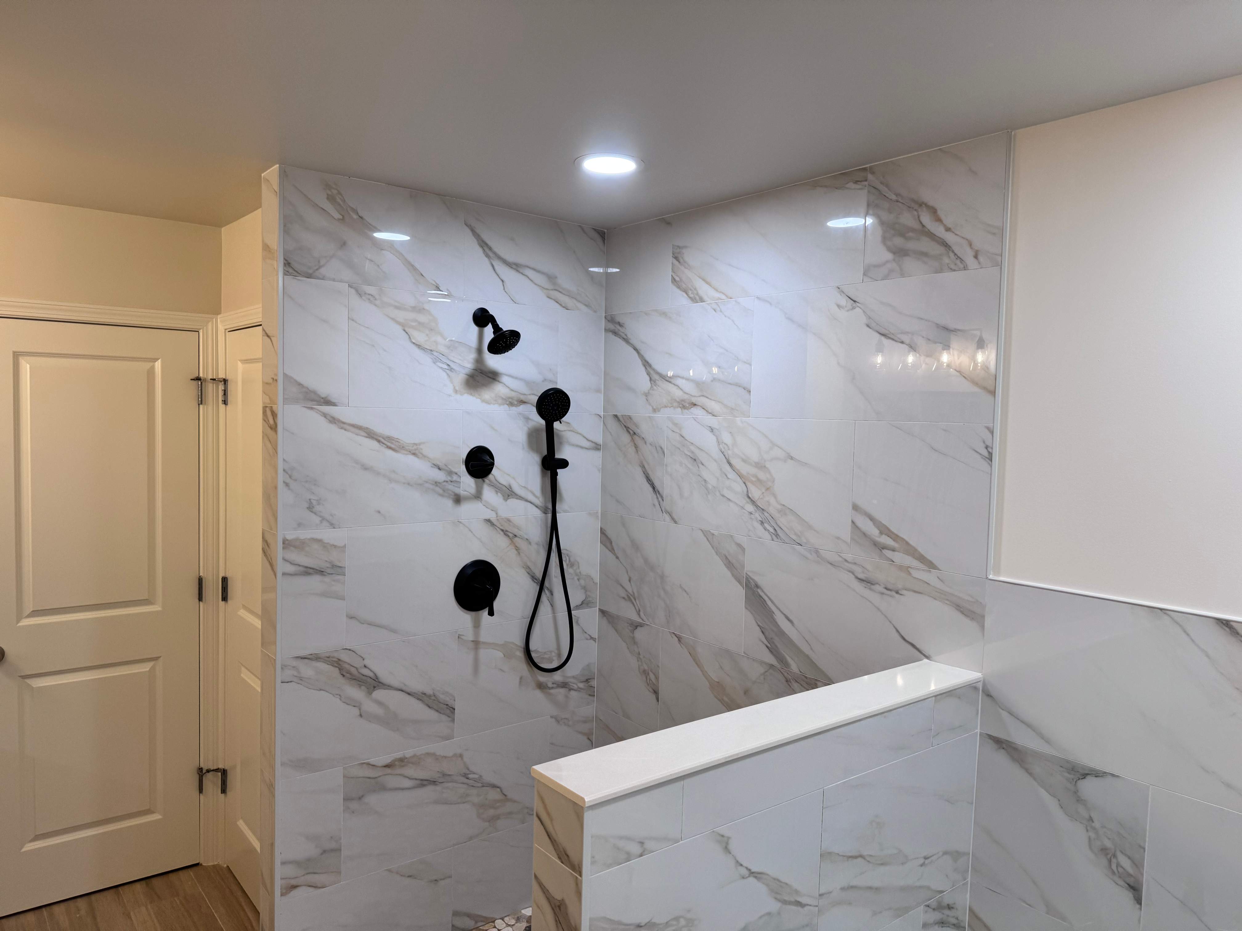 Master bathroom renovation by Prudencio