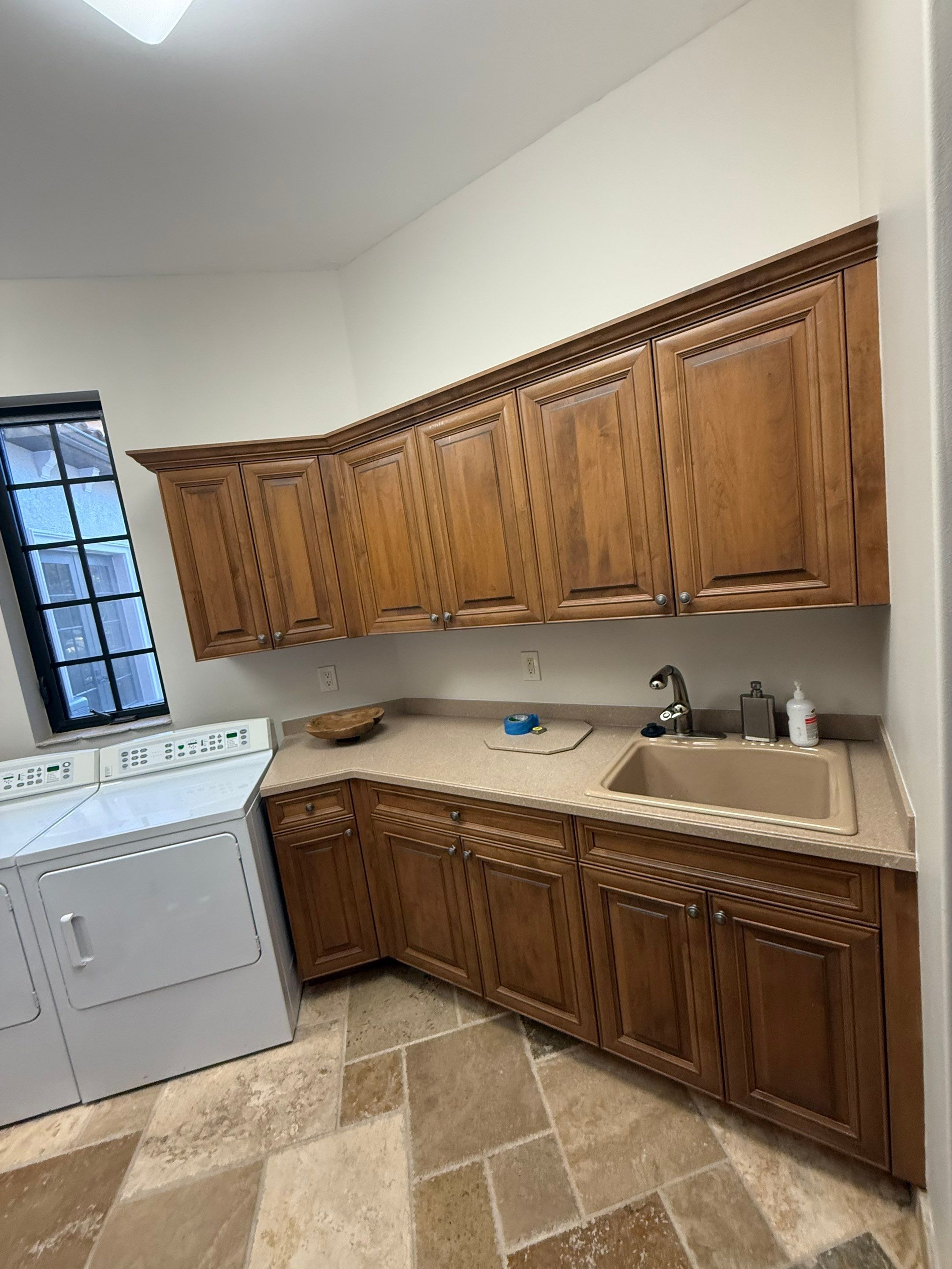 Two Tone Cabinets Repaint by Fresh Coat Painters