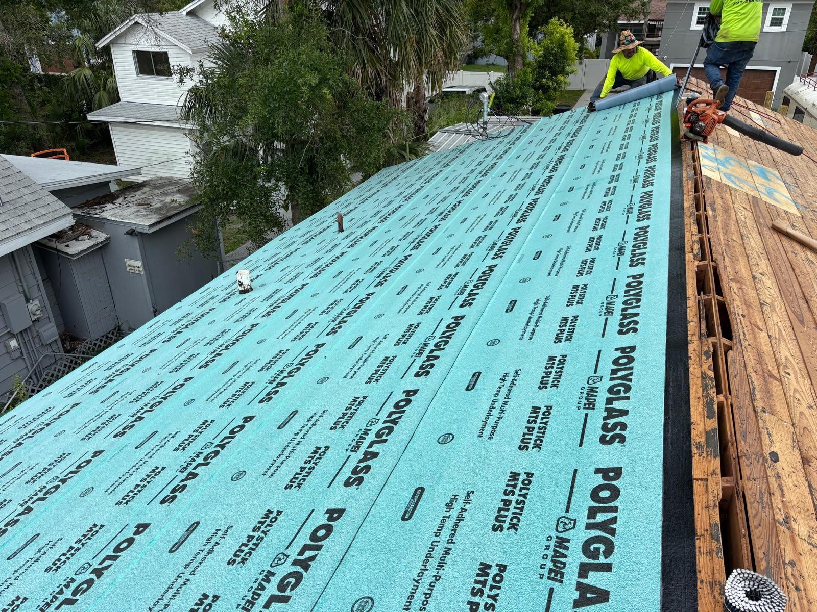Project in St. Petersburg 33712 by Mitchell Roofing Company LLC 