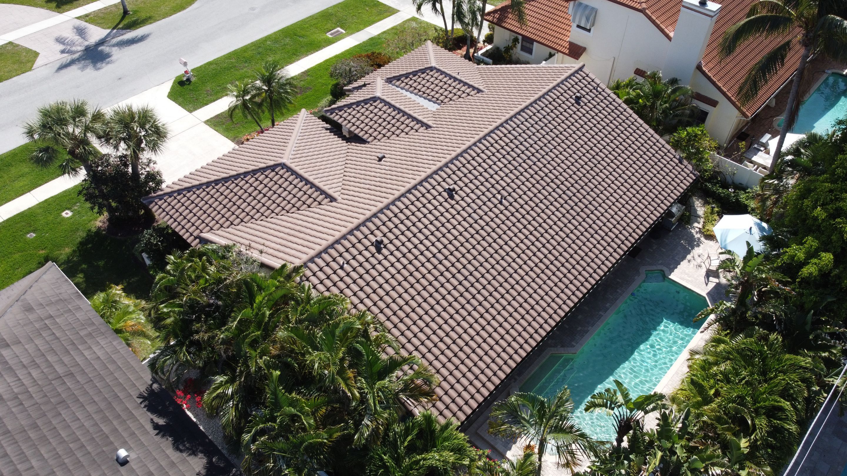 Residential Roofing Installation using Eagle Roofing Tile by BLUES BROTHERS ROOFING