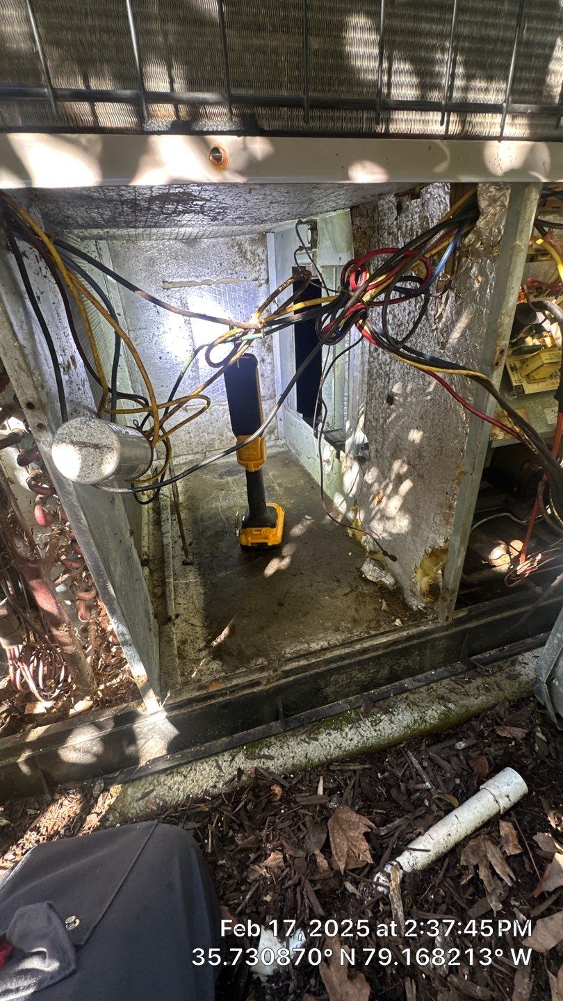 Trane Gas Package Unit Replacement by Nick's Mechanical LLC.