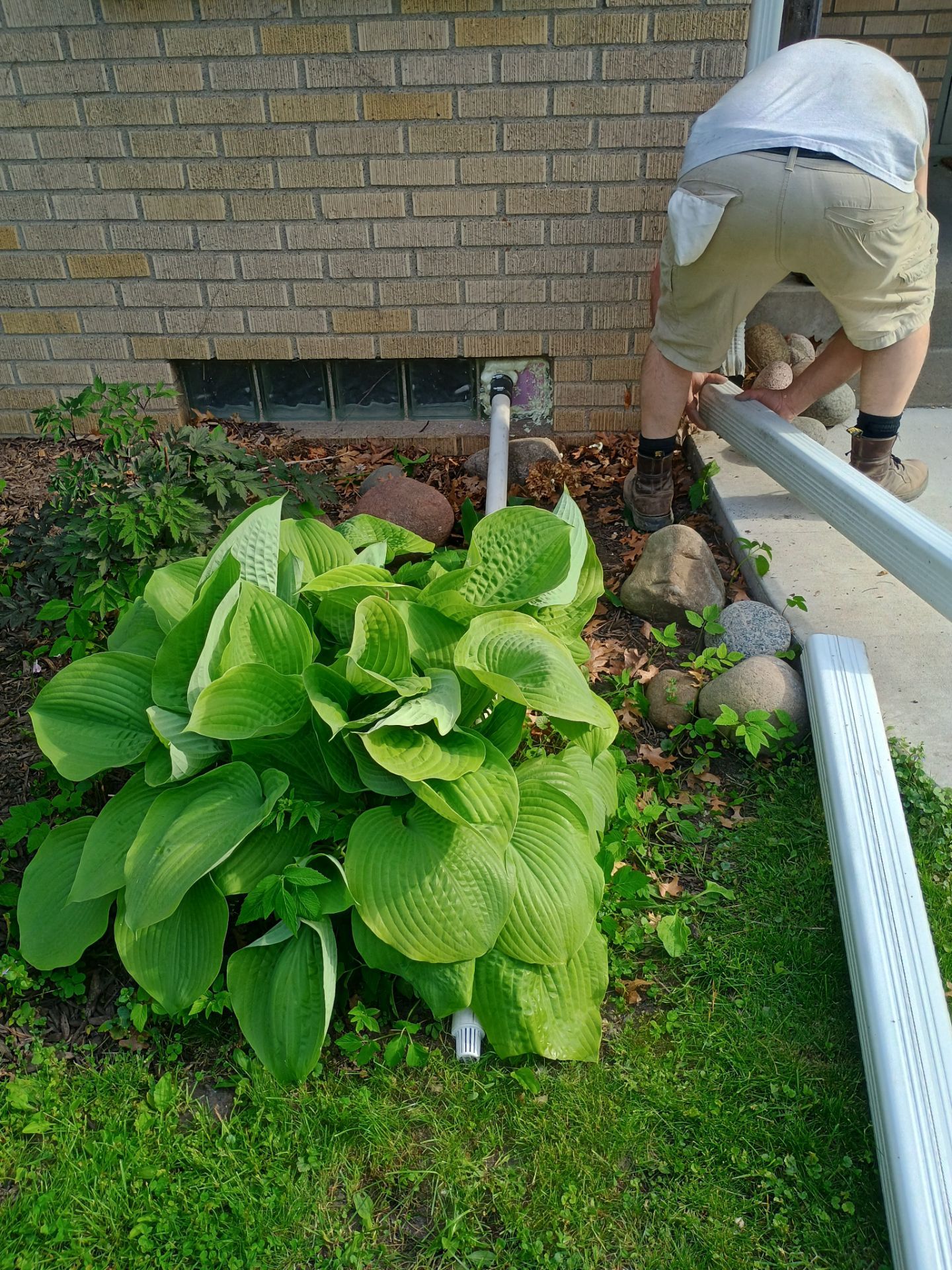 Sump Basin & Discharge Completion in St. Paul, MN by Waterproofing Northeast