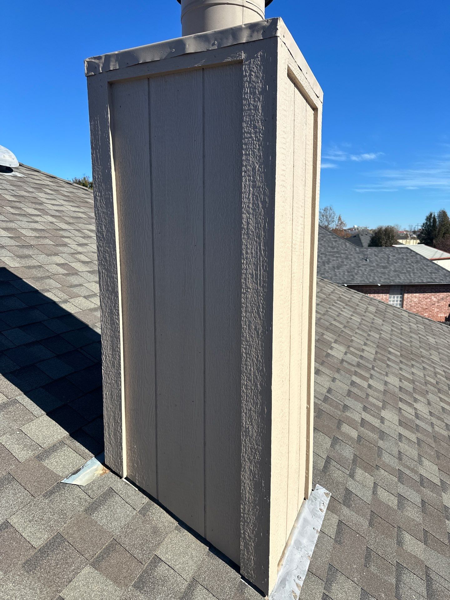 chimney repair in Yukon by McCann's Roofing and Construction