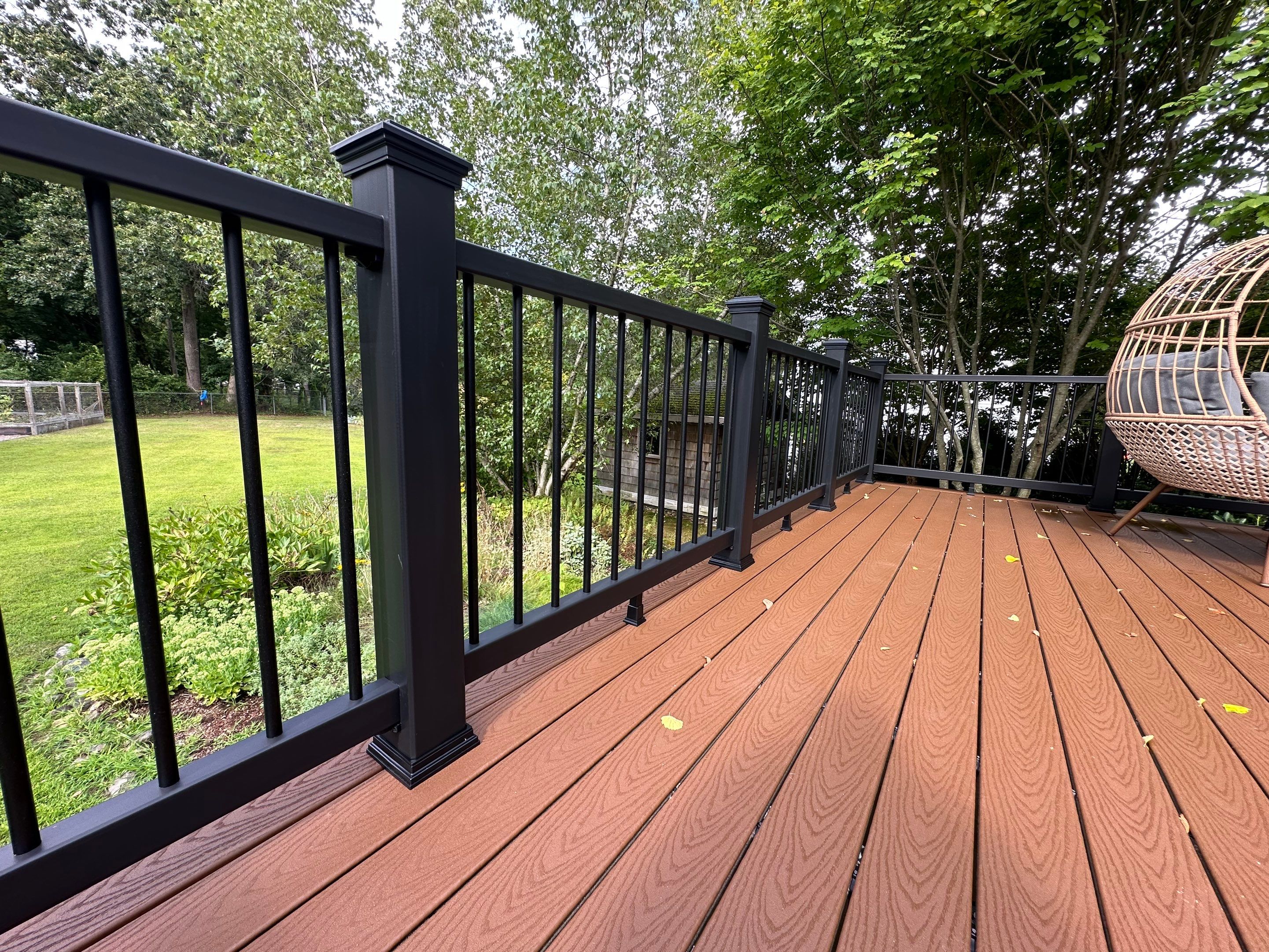 Deck built and Door with new opening in Framingham, MA by UBrothers Construction
