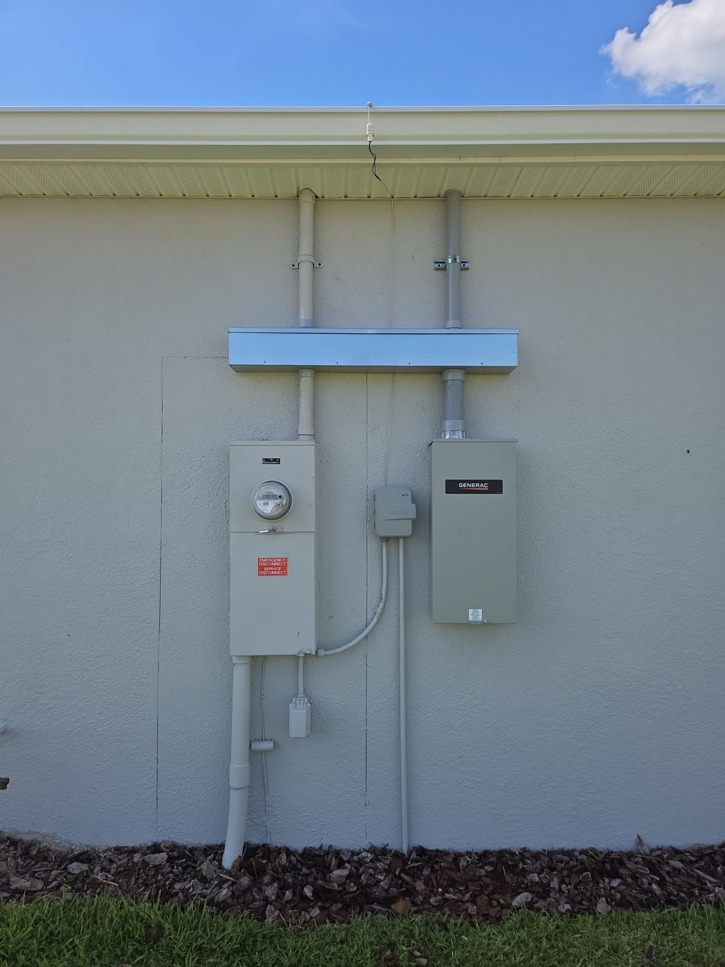 Installation of a 22kW Generac Whole Home Standby Generator and 200A Automatic Transfer Switch by Smartron Electric