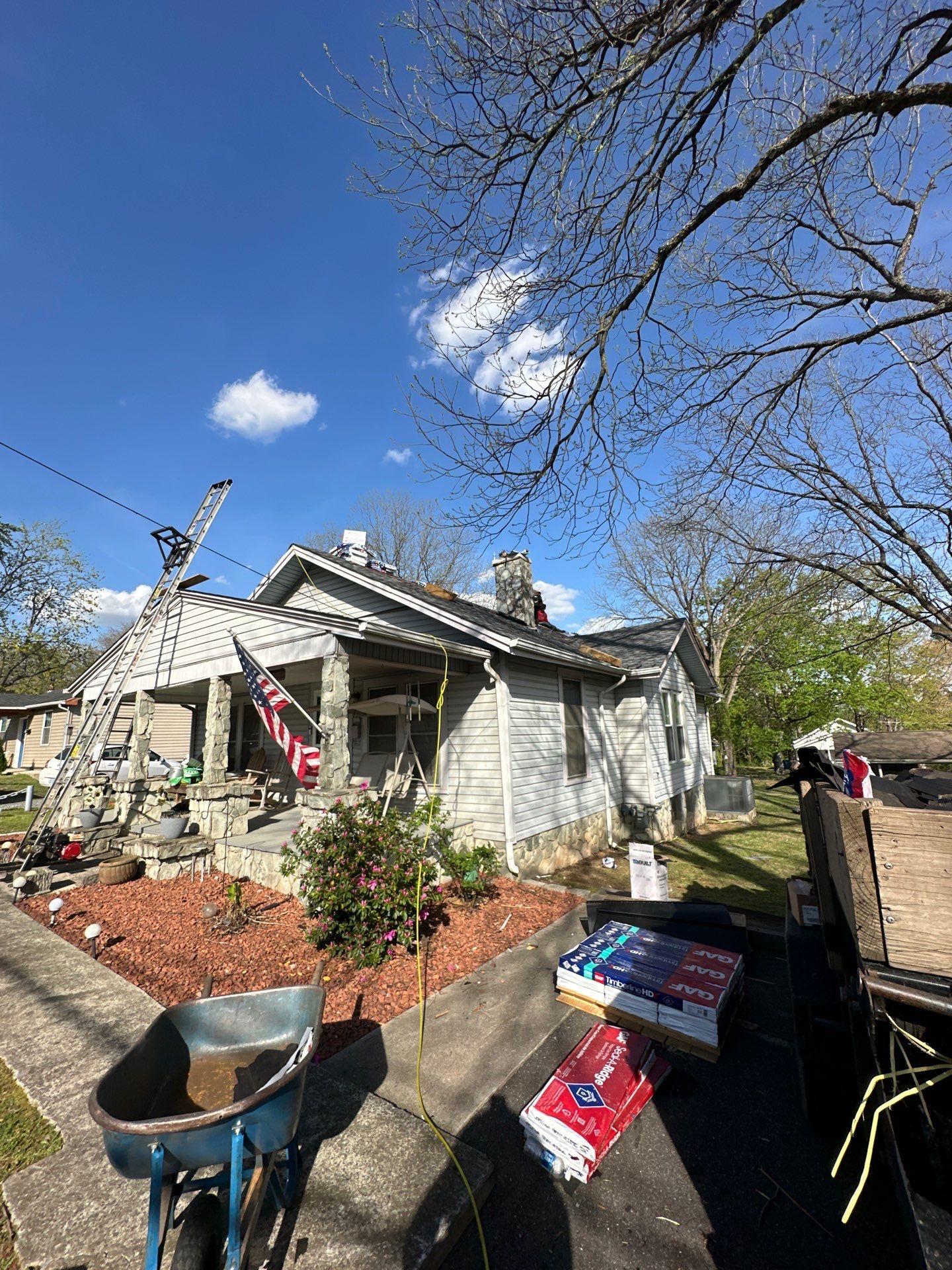 Roof Replacement - GAF HZD in Pewter Grey  by Peak 2 Peak Services LLC