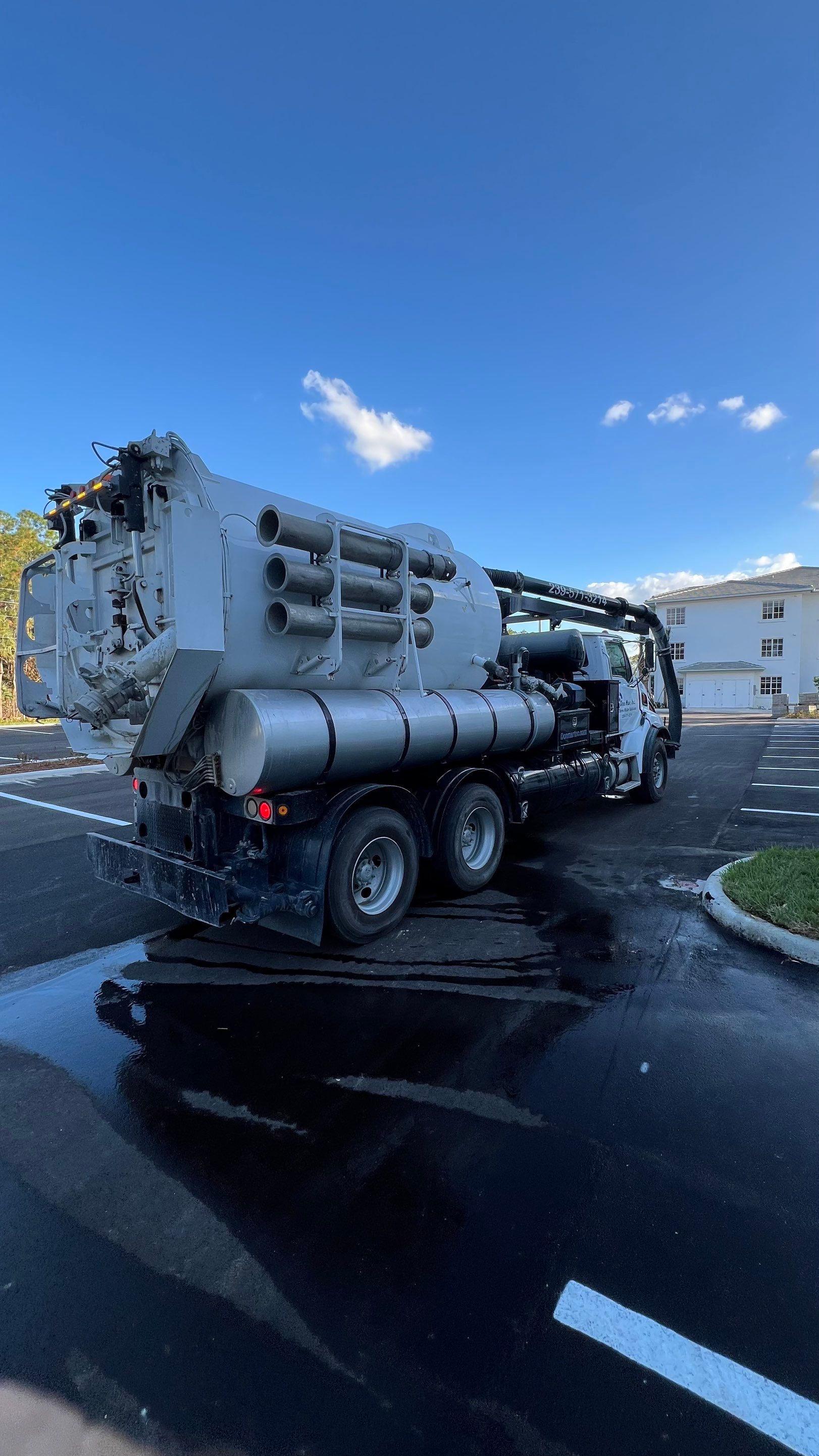 New Construction Condo Community Stormwater System Maintenance  by APS Power & Water