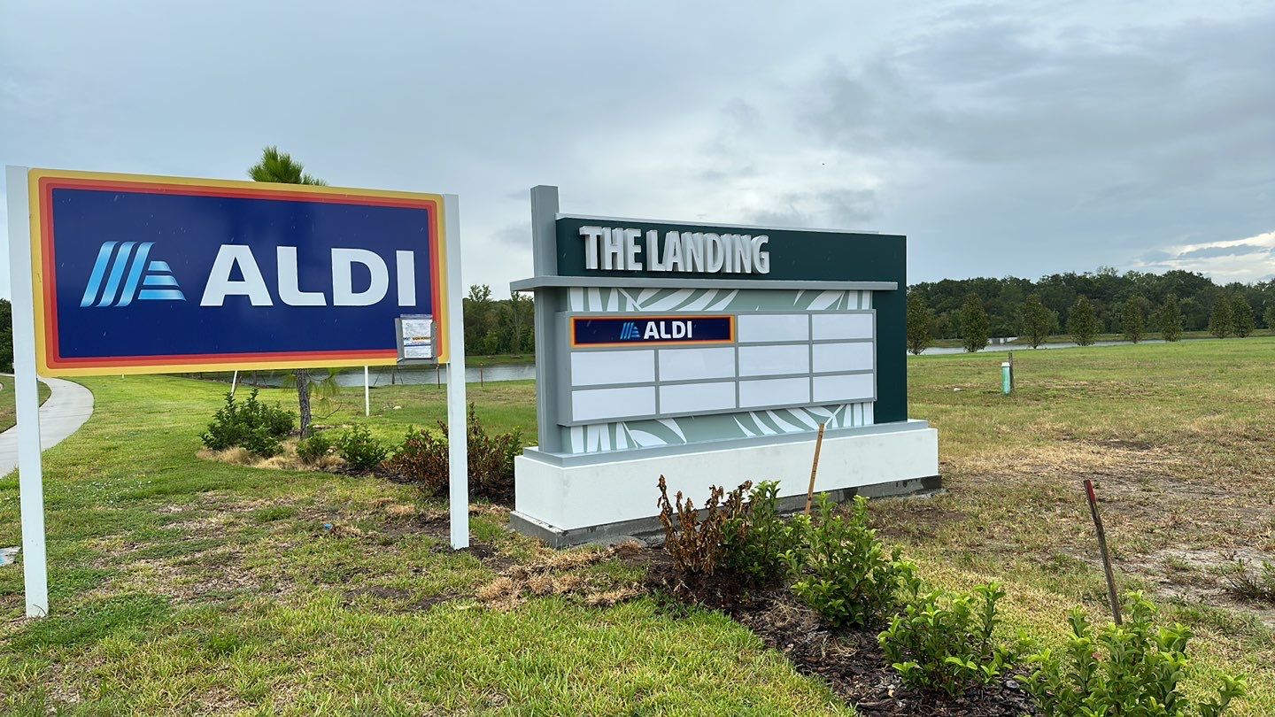 Monument Signs for The Landing by SignCrafters