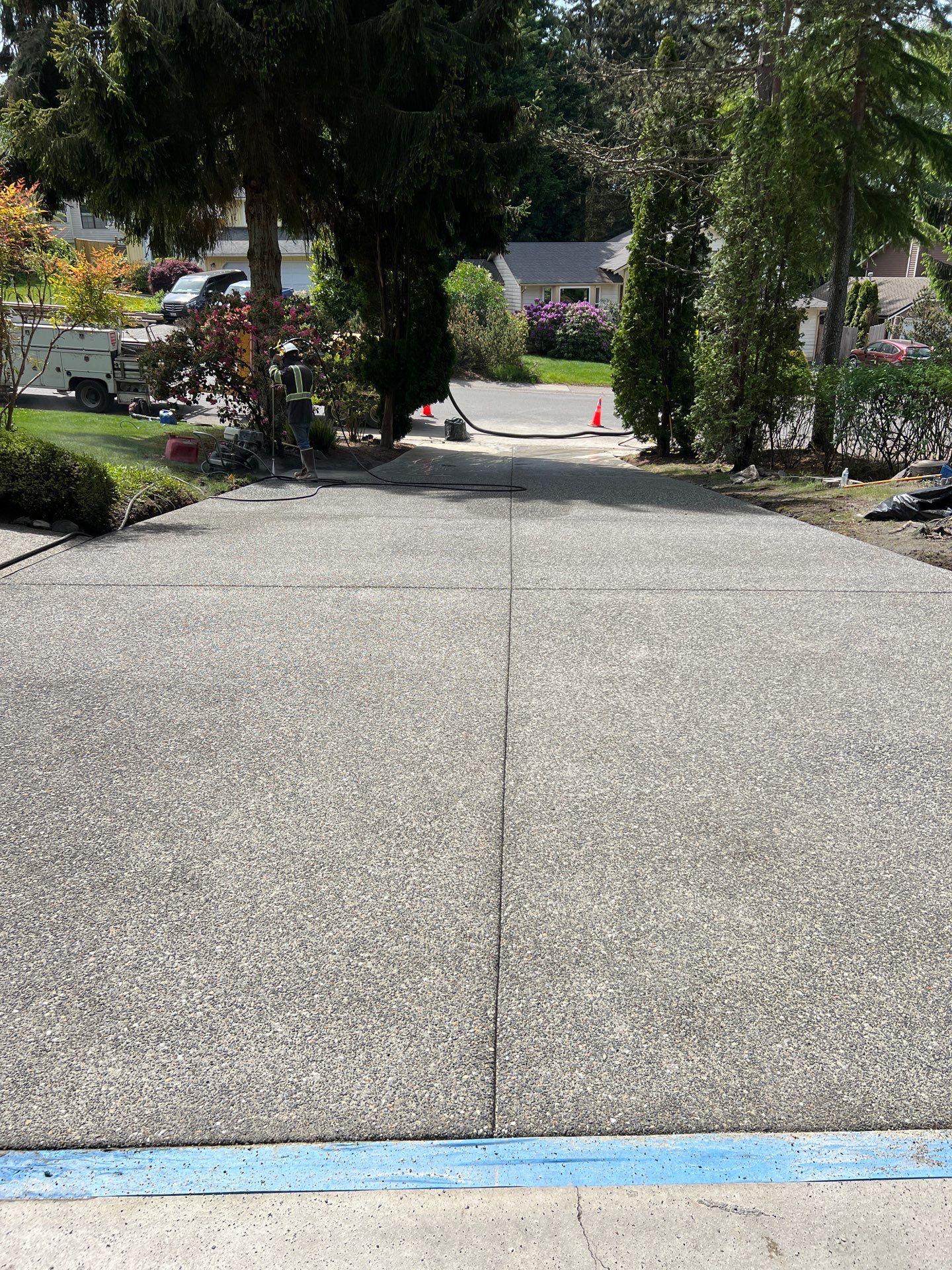 Debbie | Concrete Driveway by Jireh Asphalt & Concrete Inc 