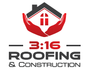 Logo for 3:16 Roofing and Construction